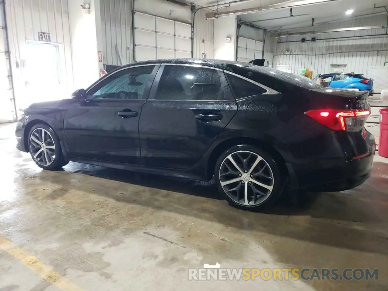 2 Photograph of a damaged car 2HGFE1F9XNH315402 HONDA CIVIC 2022