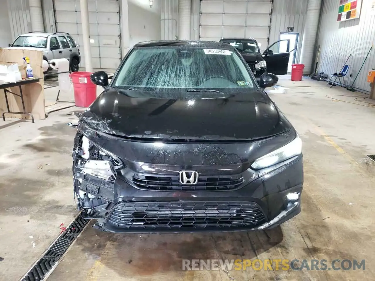 5 Photograph of a damaged car 2HGFE1F9XNH315402 HONDA CIVIC 2022