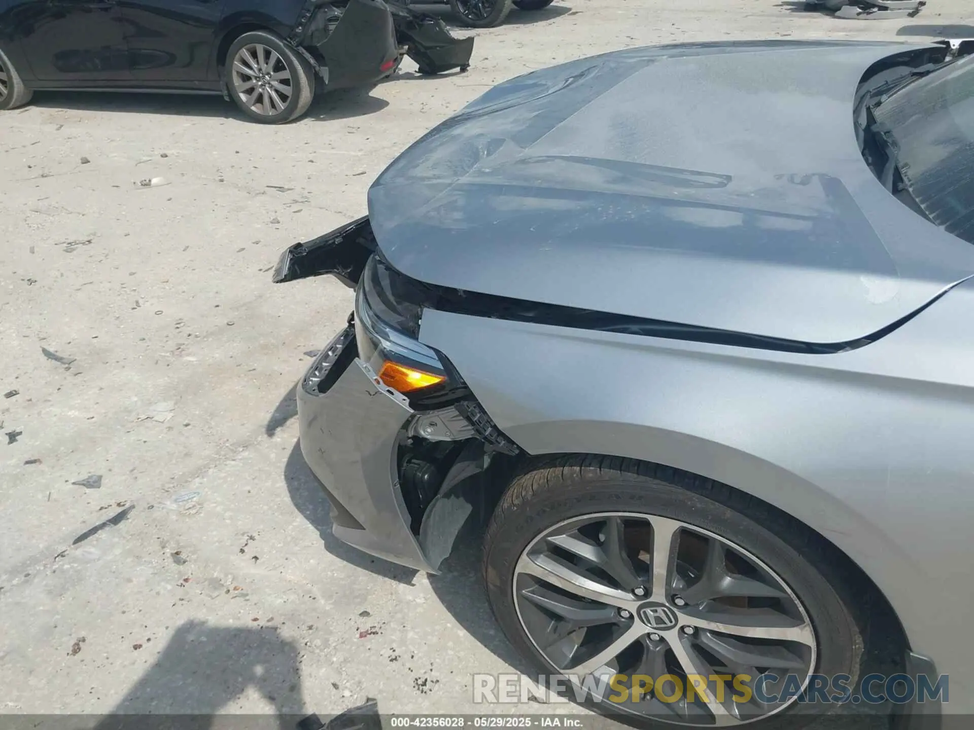 17 Photograph of a damaged car 2HGFE1F9XNH316565 HONDA CIVIC 2022