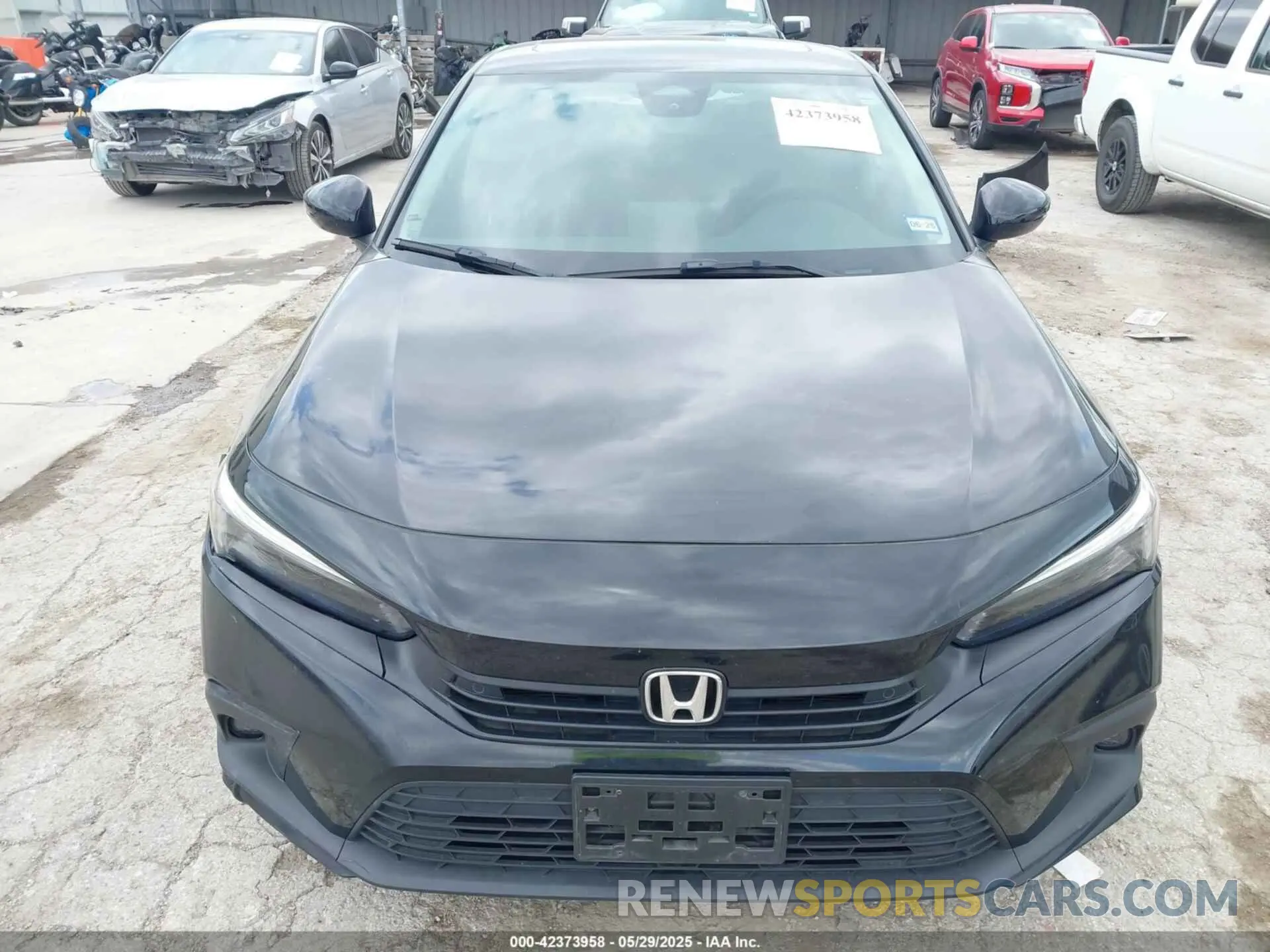12 Photograph of a damaged car 2HGFE1F9XNH321586 HONDA CIVIC 2022