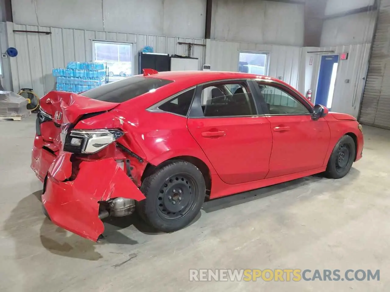 3 Photograph of a damaged car 2HGFE2F20NH522907 HONDA CIVIC 2022