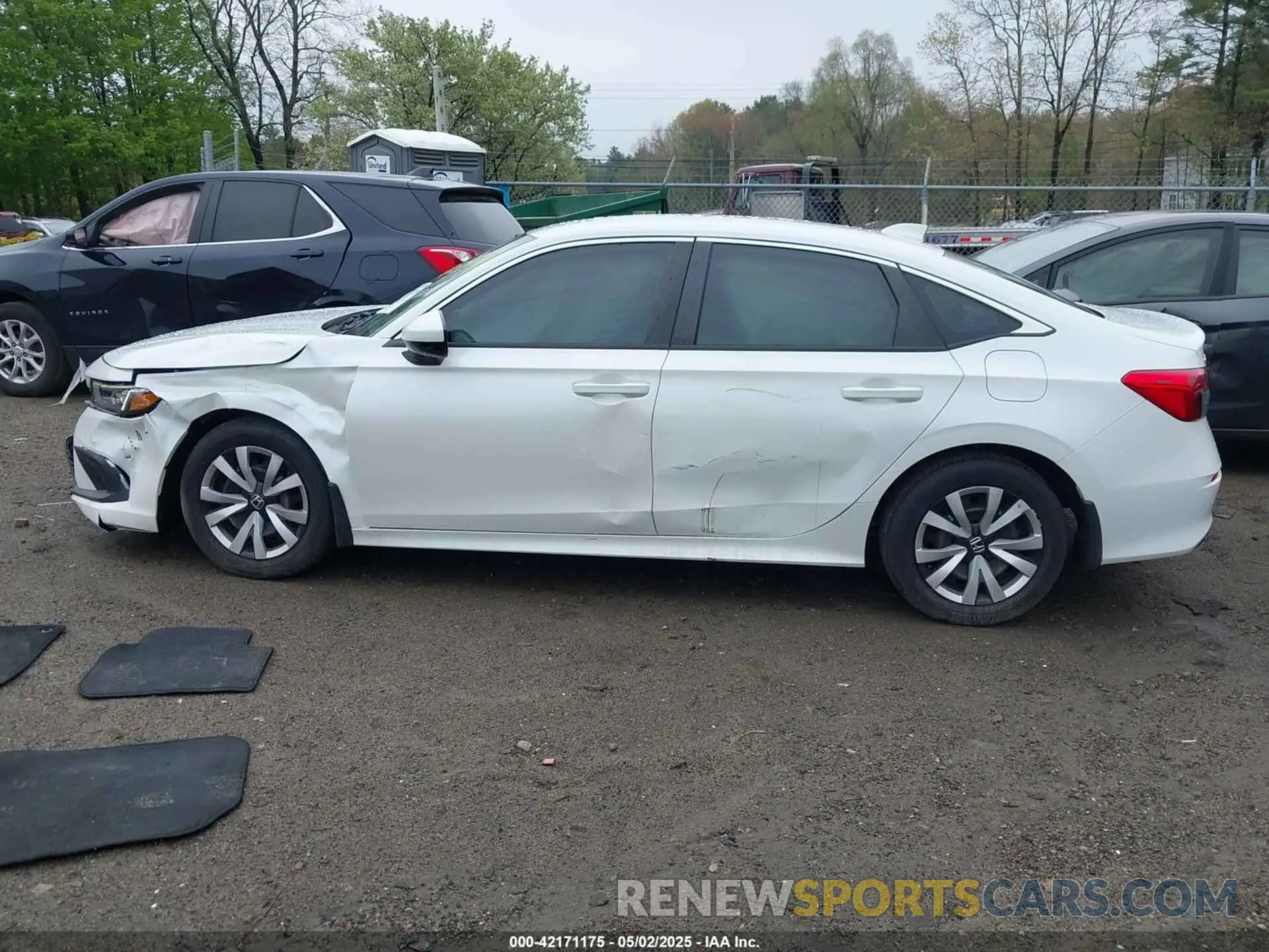 14 Photograph of a damaged car 2HGFE2F20NH546043 HONDA CIVIC 2022