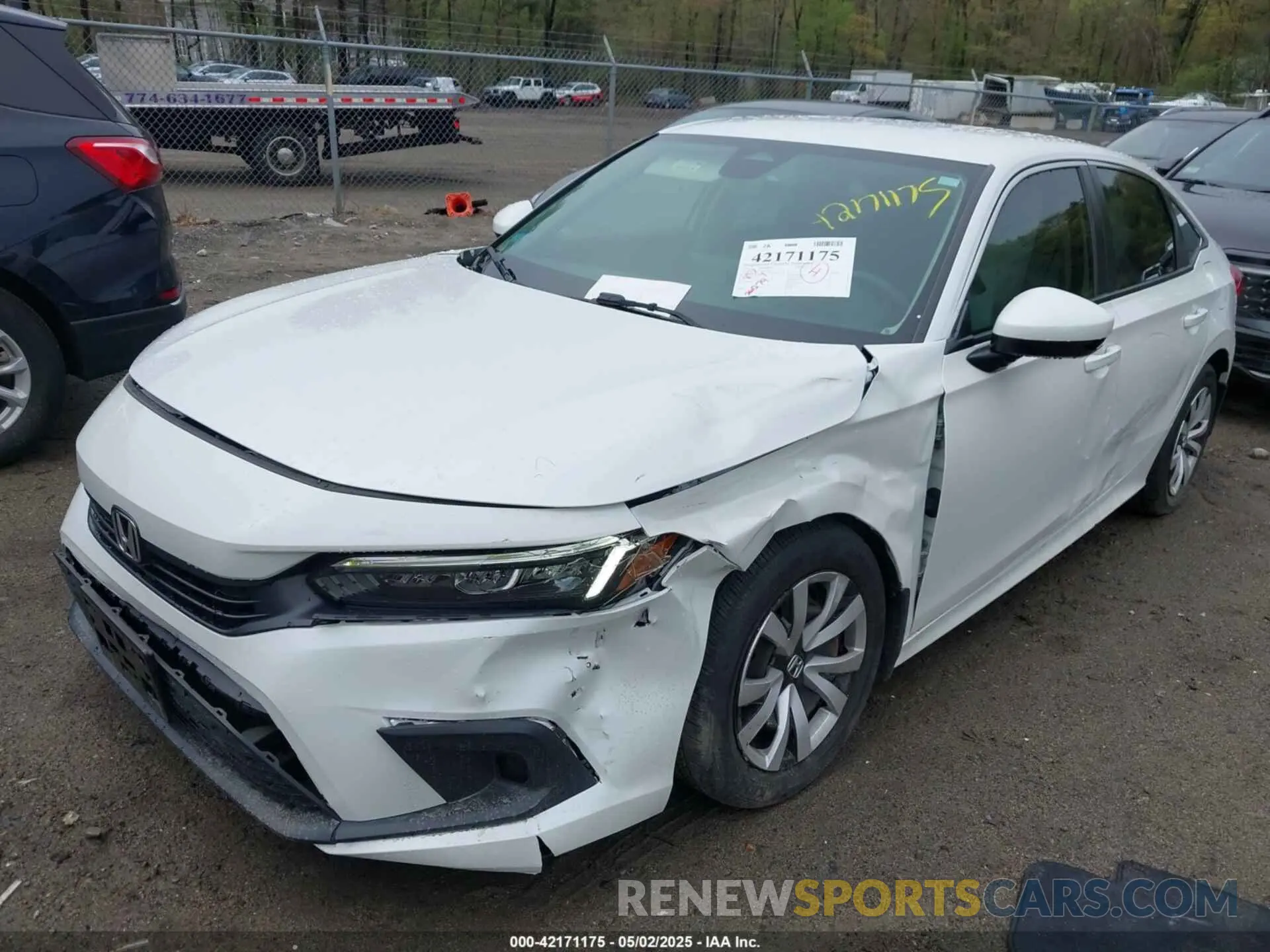 2 Photograph of a damaged car 2HGFE2F20NH546043 HONDA CIVIC 2022