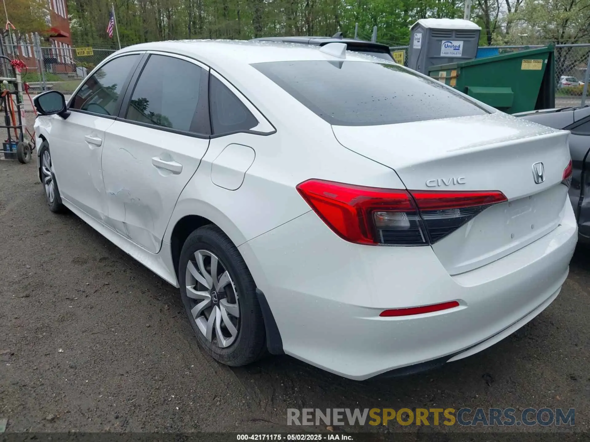 3 Photograph of a damaged car 2HGFE2F20NH546043 HONDA CIVIC 2022