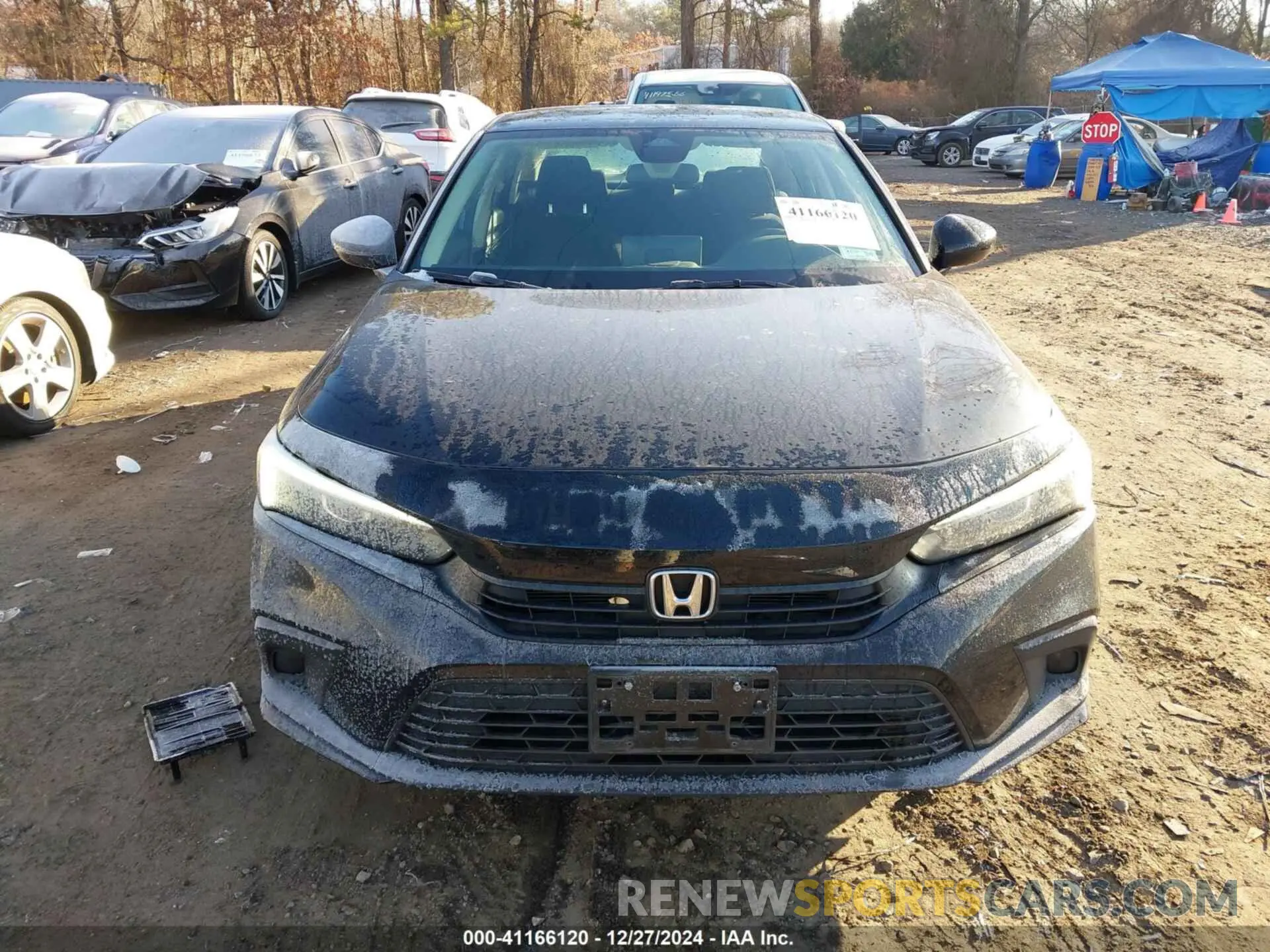 12 Photograph of a damaged car 2HGFE2F20NH553817 HONDA CIVIC 2022