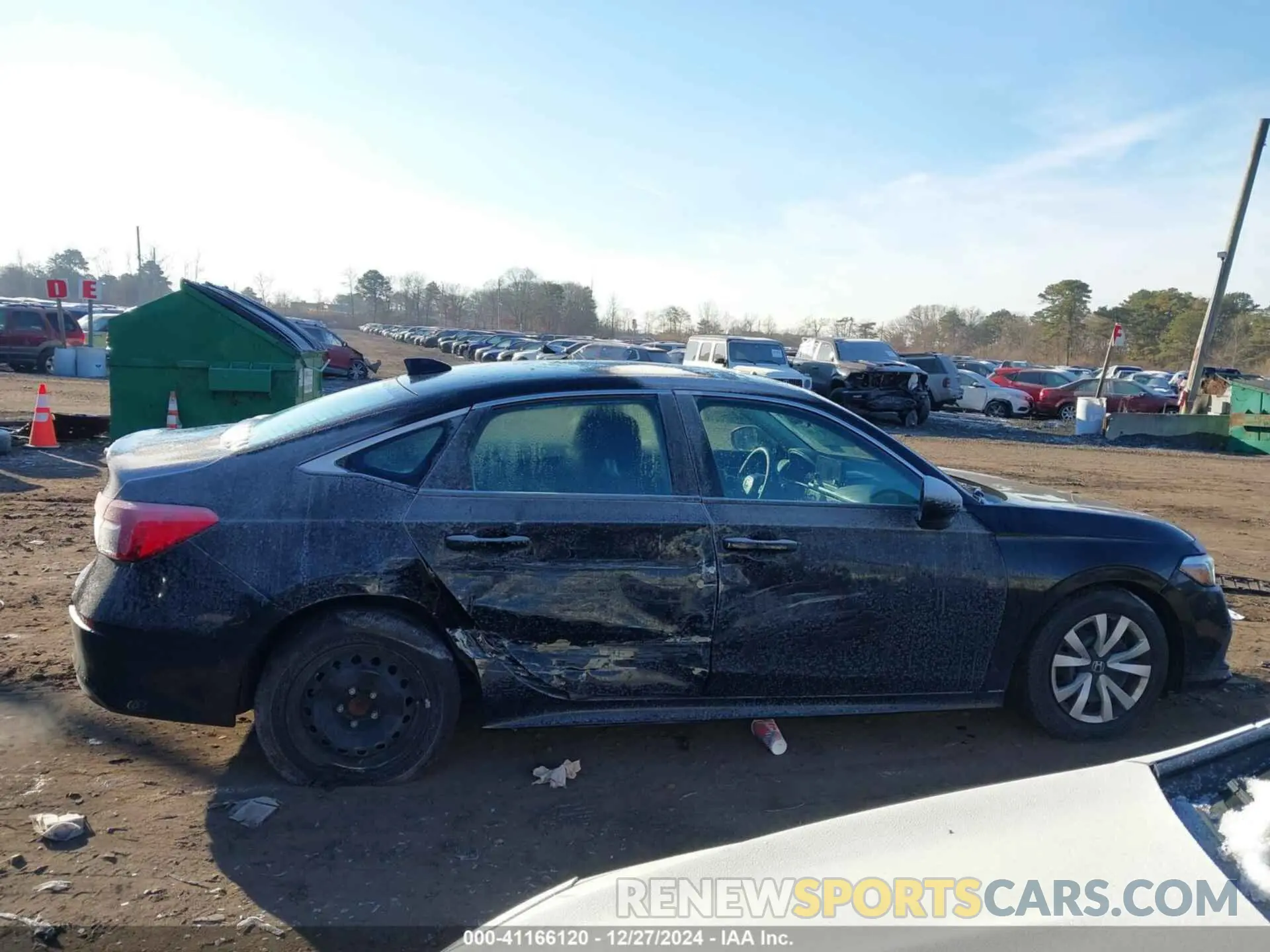 13 Photograph of a damaged car 2HGFE2F20NH553817 HONDA CIVIC 2022