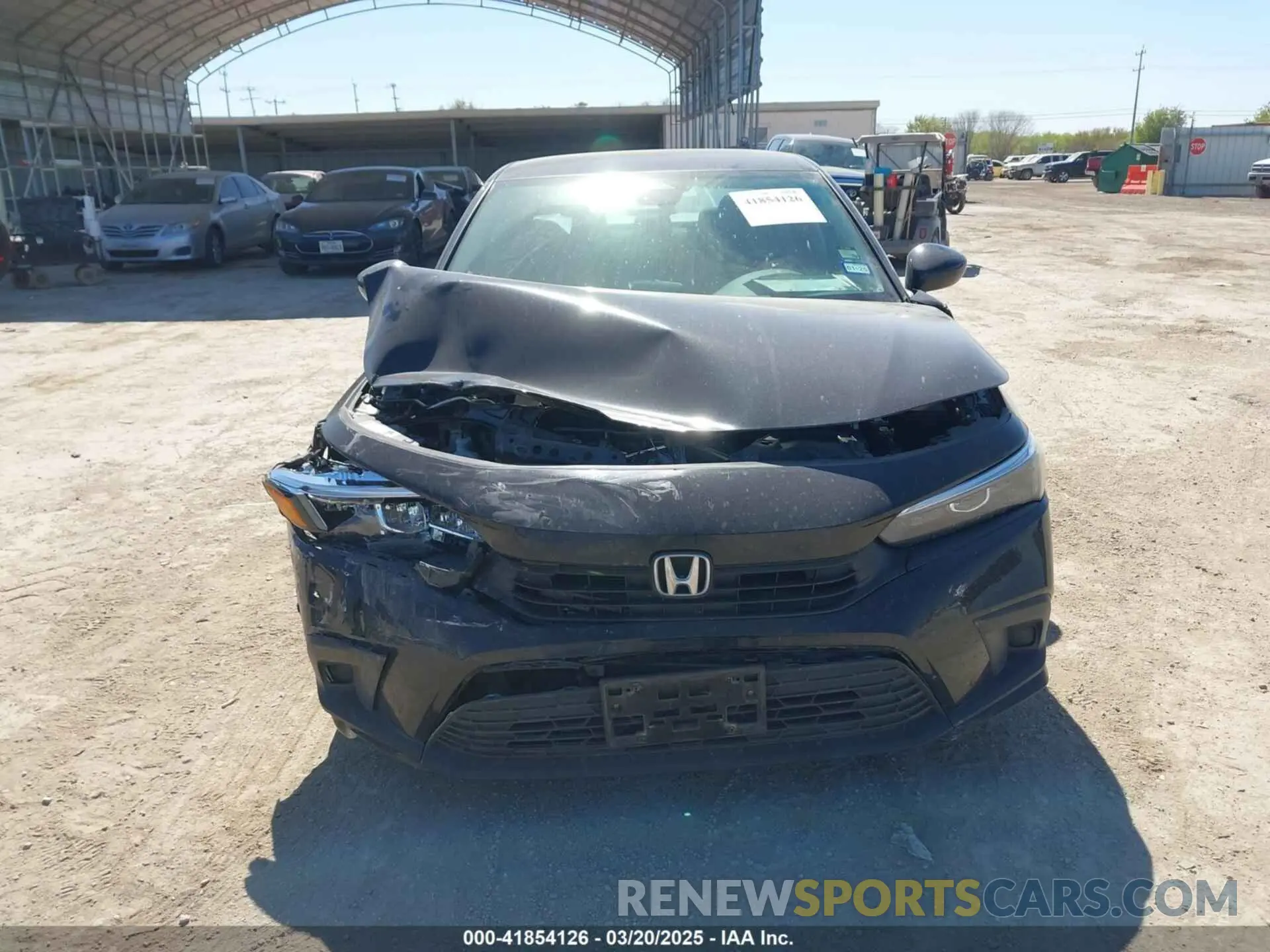 12 Photograph of a damaged car 2HGFE2F20NH573453 HONDA CIVIC 2022