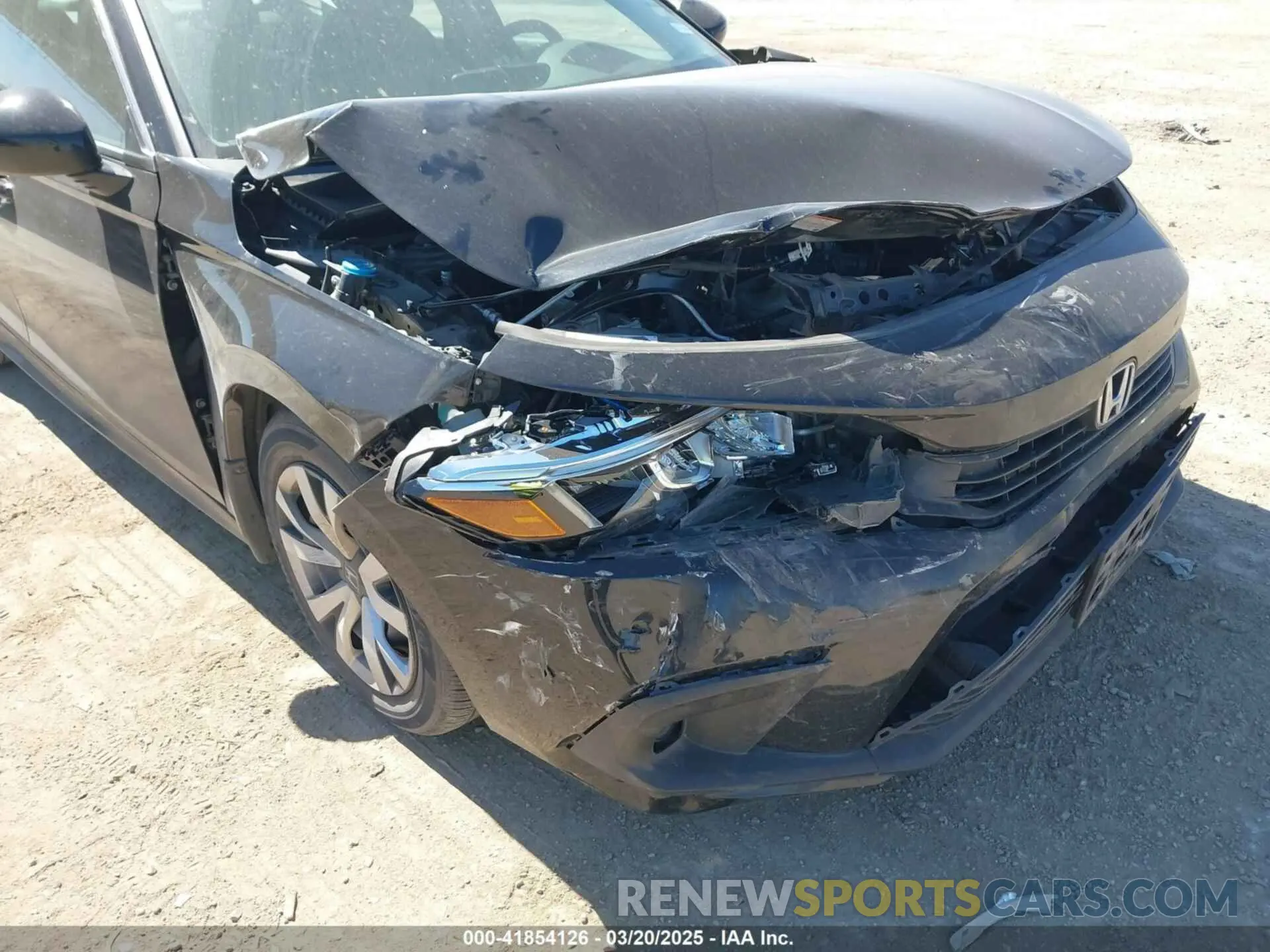 6 Photograph of a damaged car 2HGFE2F20NH573453 HONDA CIVIC 2022