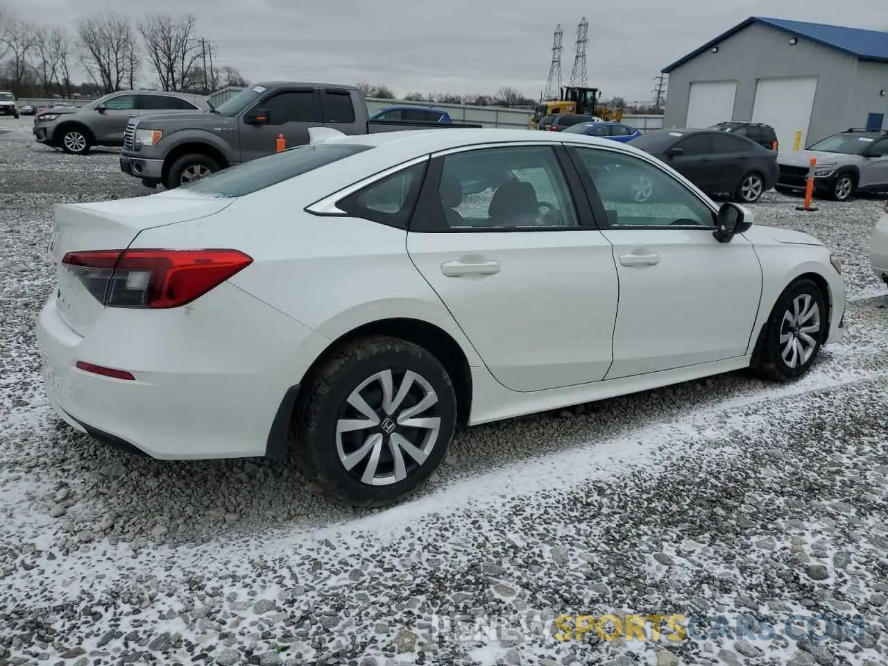 3 Photograph of a damaged car 2HGFE2F21NH505372 HONDA CIVIC 2022