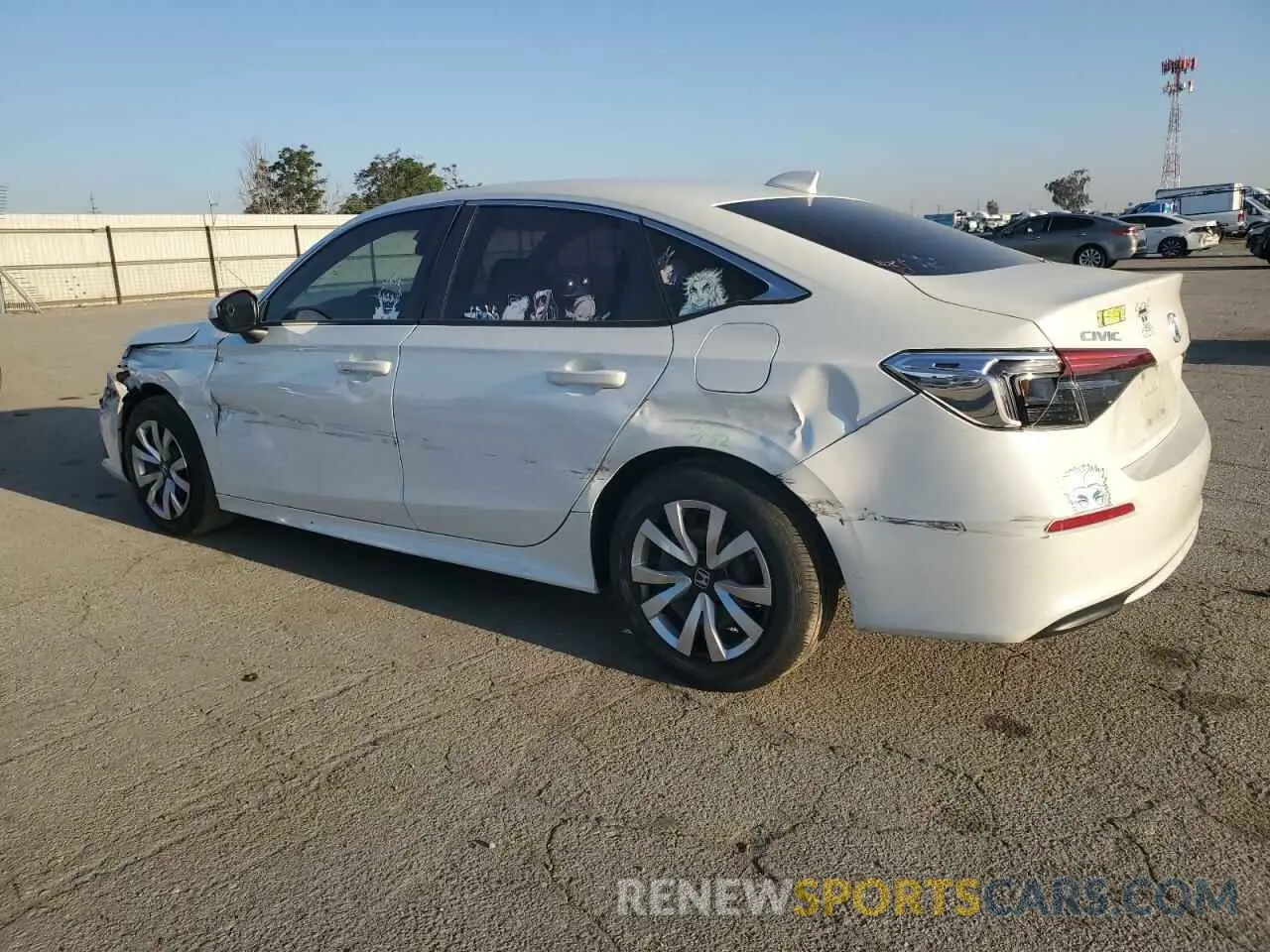 2 Photograph of a damaged car 2HGFE2F21NH511270 HONDA CIVIC 2022