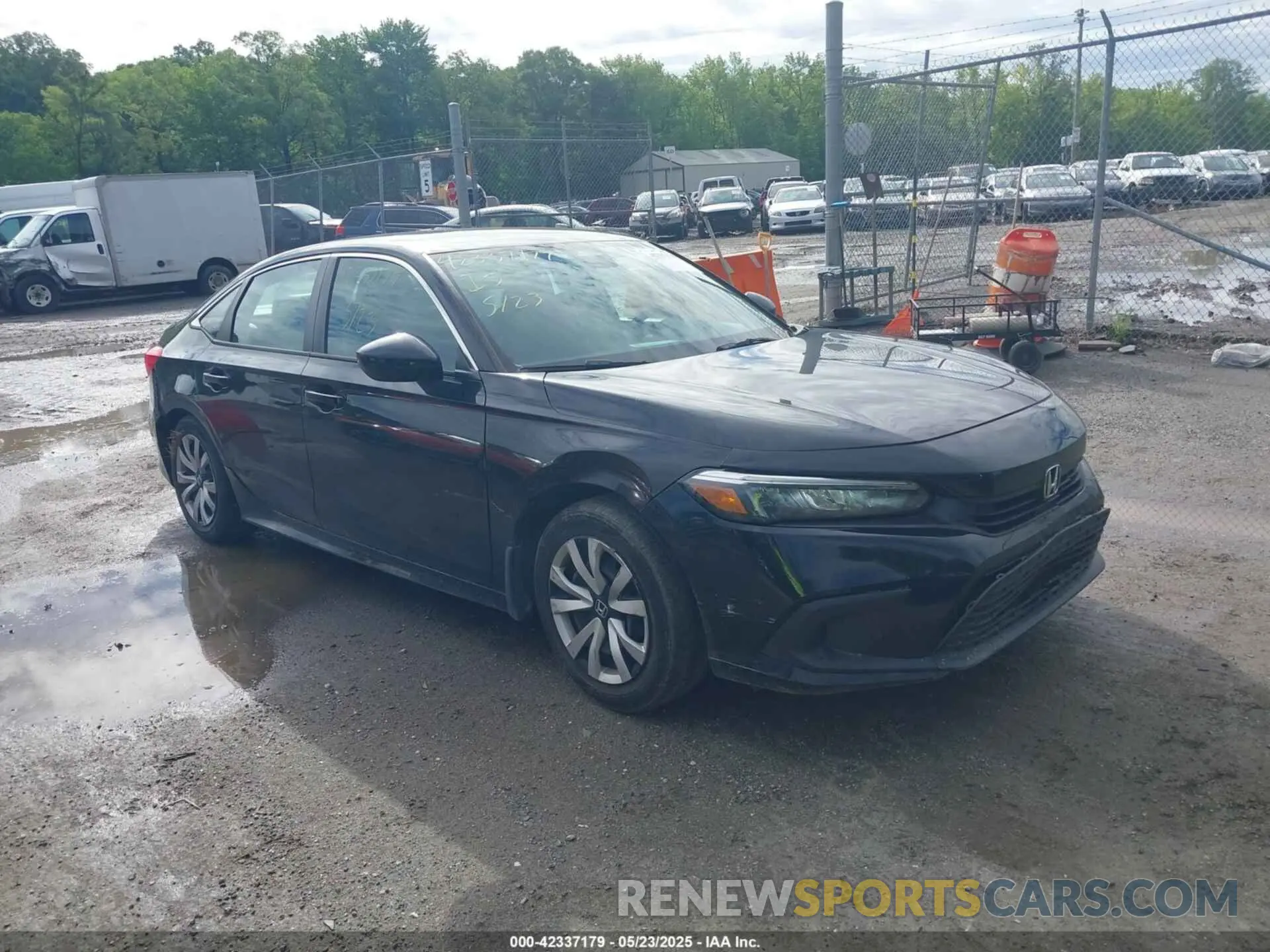 1 Photograph of a damaged car 2HGFE2F21NH512757 HONDA CIVIC 2022