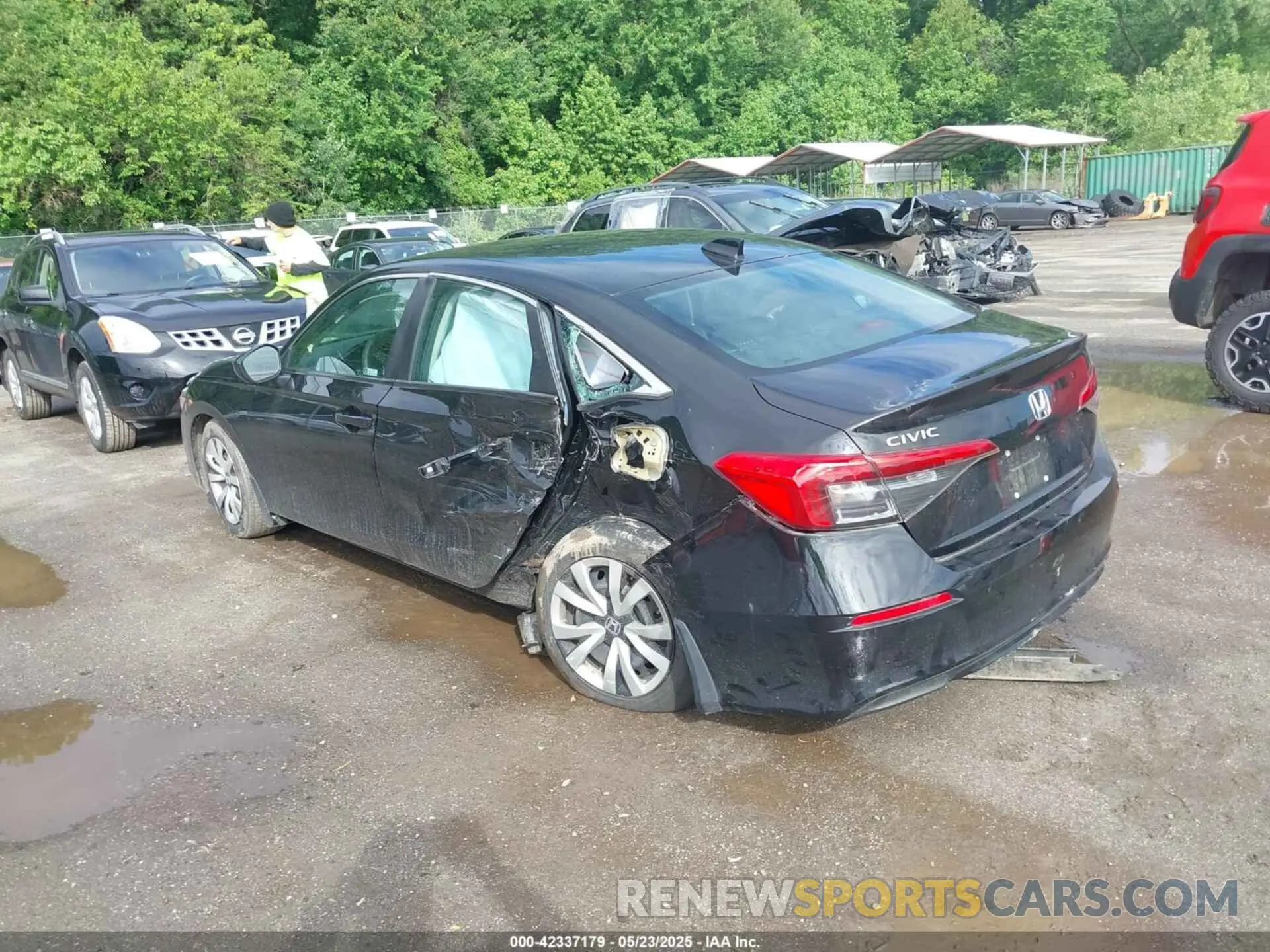 3 Photograph of a damaged car 2HGFE2F21NH512757 HONDA CIVIC 2022