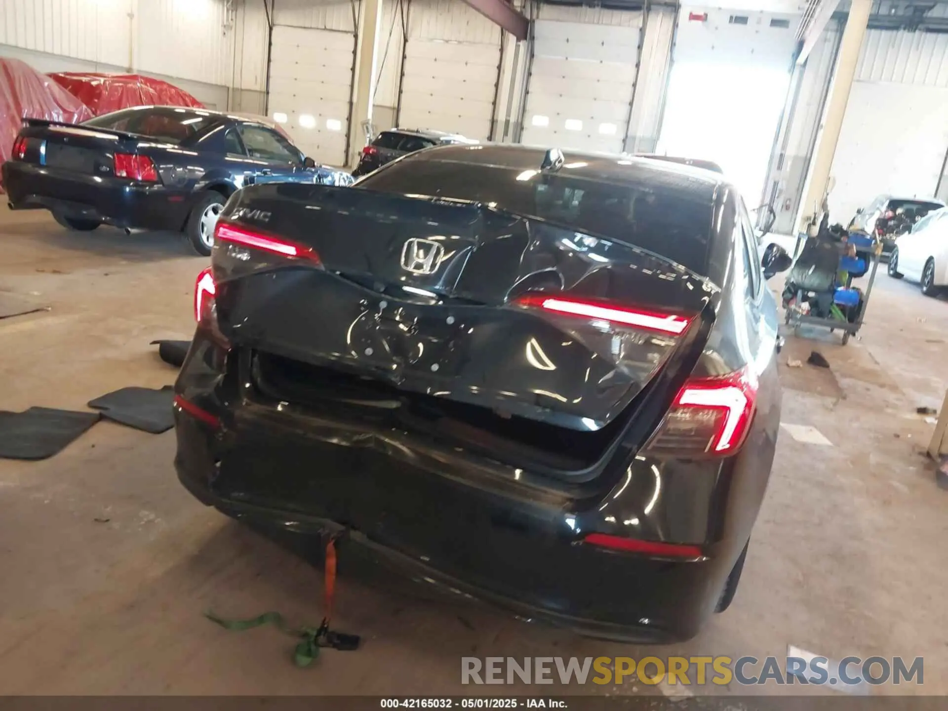 16 Photograph of a damaged car 2HGFE2F21NH512807 HONDA CIVIC 2022