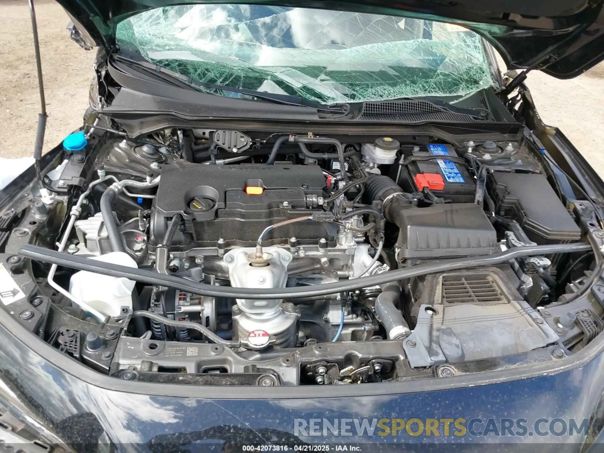 10 Photograph of a damaged car 2HGFE2F21NH548383 HONDA CIVIC 2022