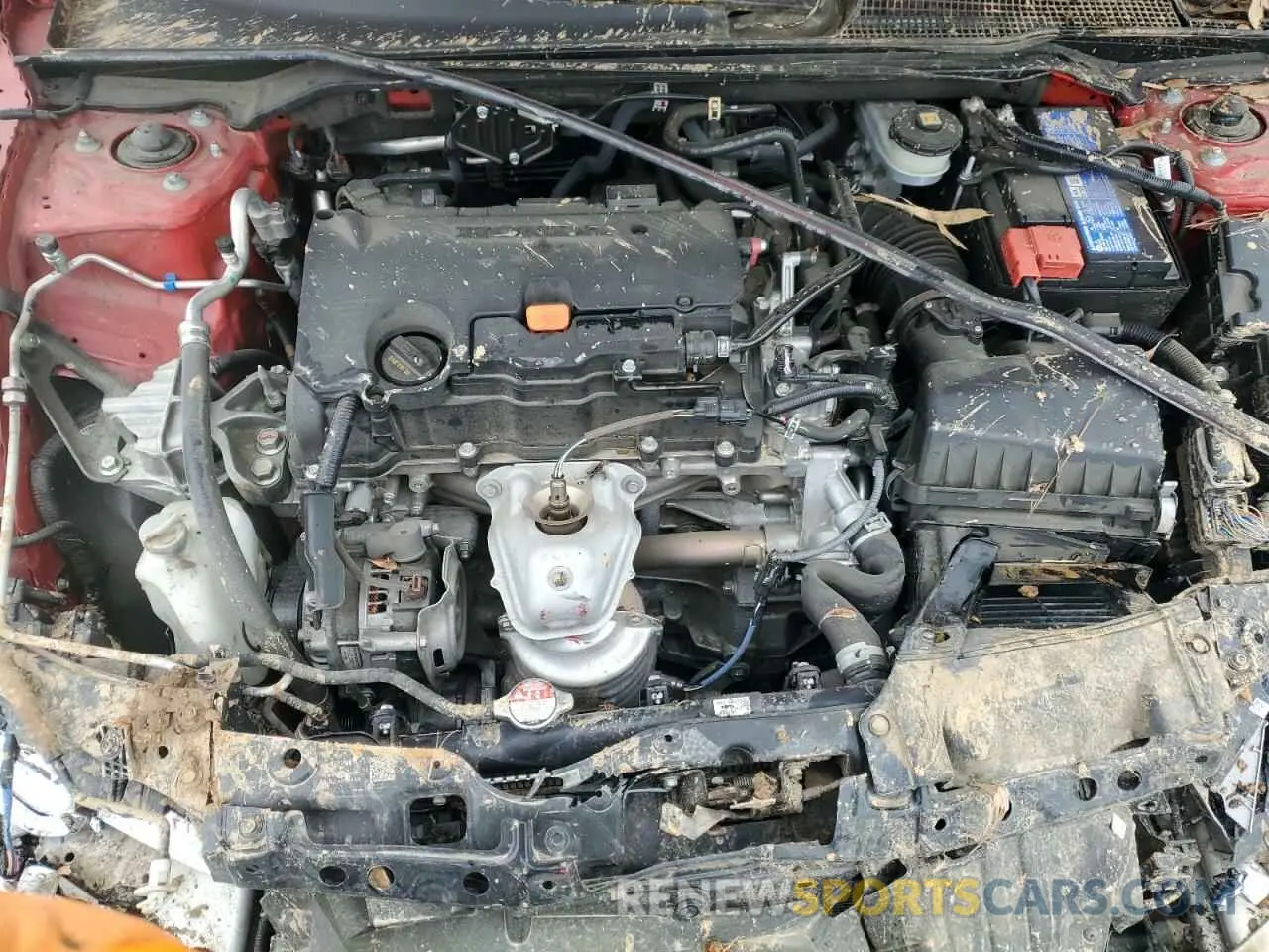 11 Photograph of a damaged car 2HGFE2F21NH548996 HONDA CIVIC 2022