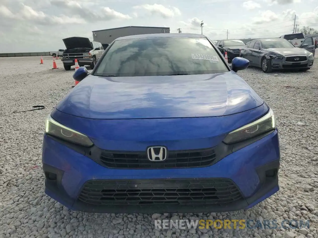 5 Photograph of a damaged car 2HGFE2F21NH569332 HONDA CIVIC 2022