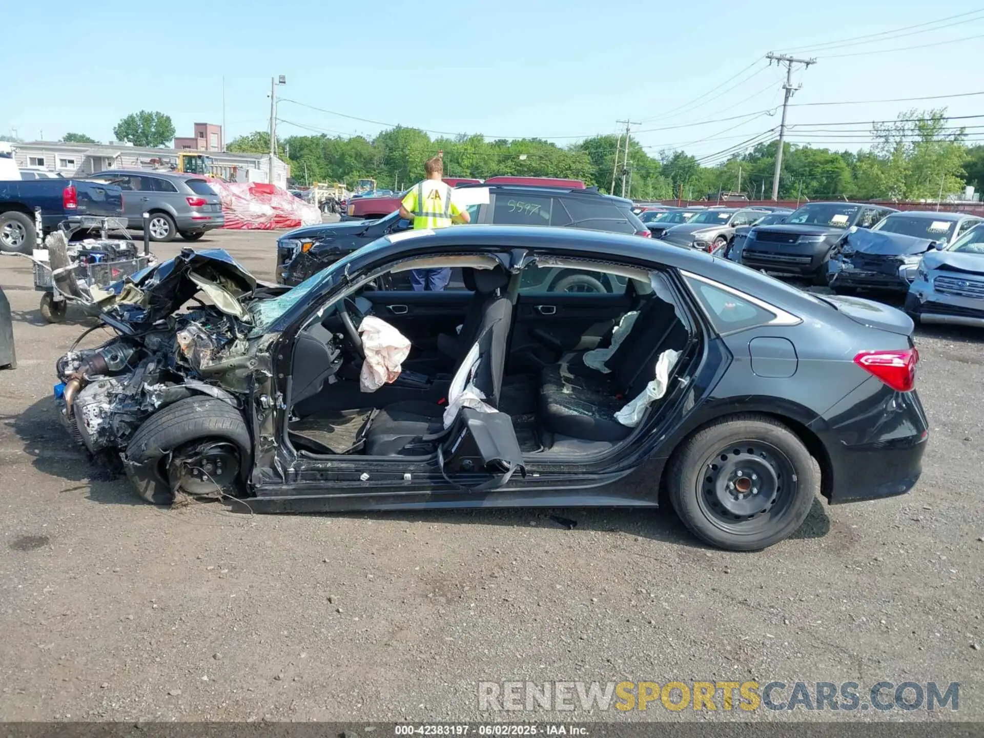 14 Photograph of a damaged car 2HGFE2F21NH573459 HONDA CIVIC 2022