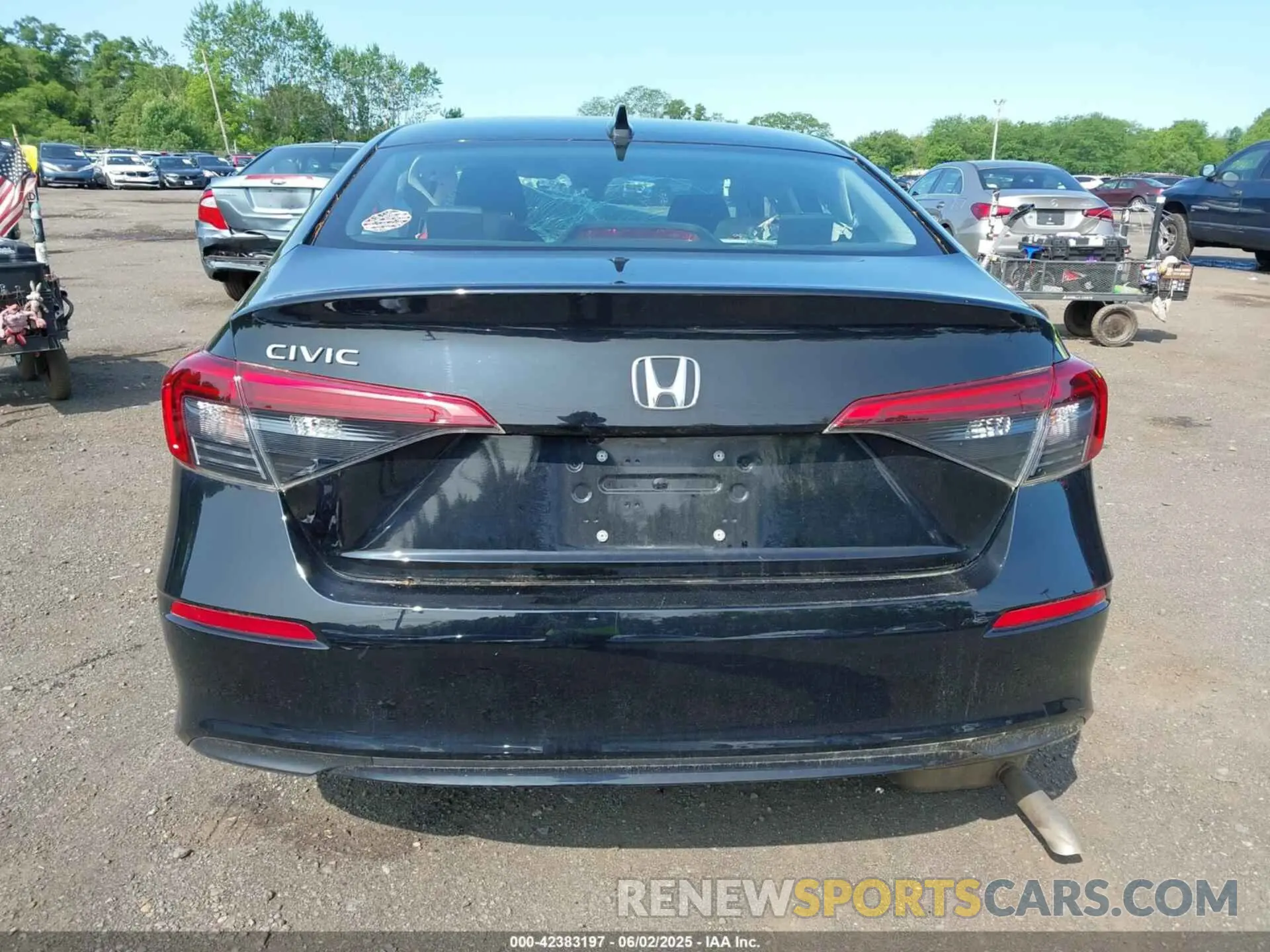 16 Photograph of a damaged car 2HGFE2F21NH573459 HONDA CIVIC 2022