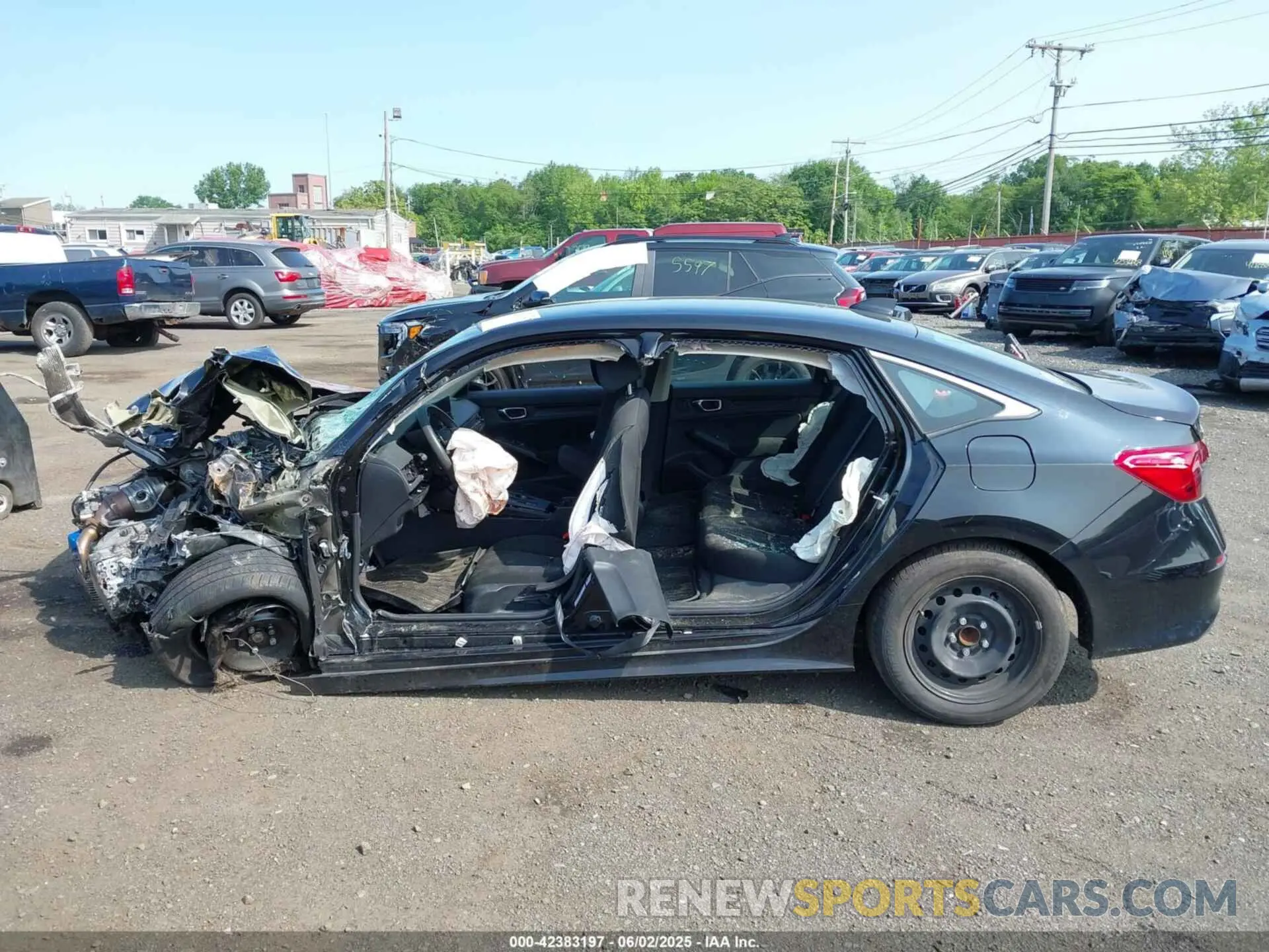 17 Photograph of a damaged car 2HGFE2F21NH573459 HONDA CIVIC 2022