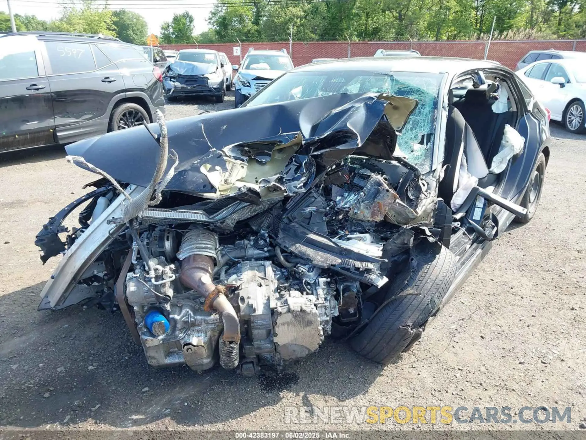 18 Photograph of a damaged car 2HGFE2F21NH573459 HONDA CIVIC 2022