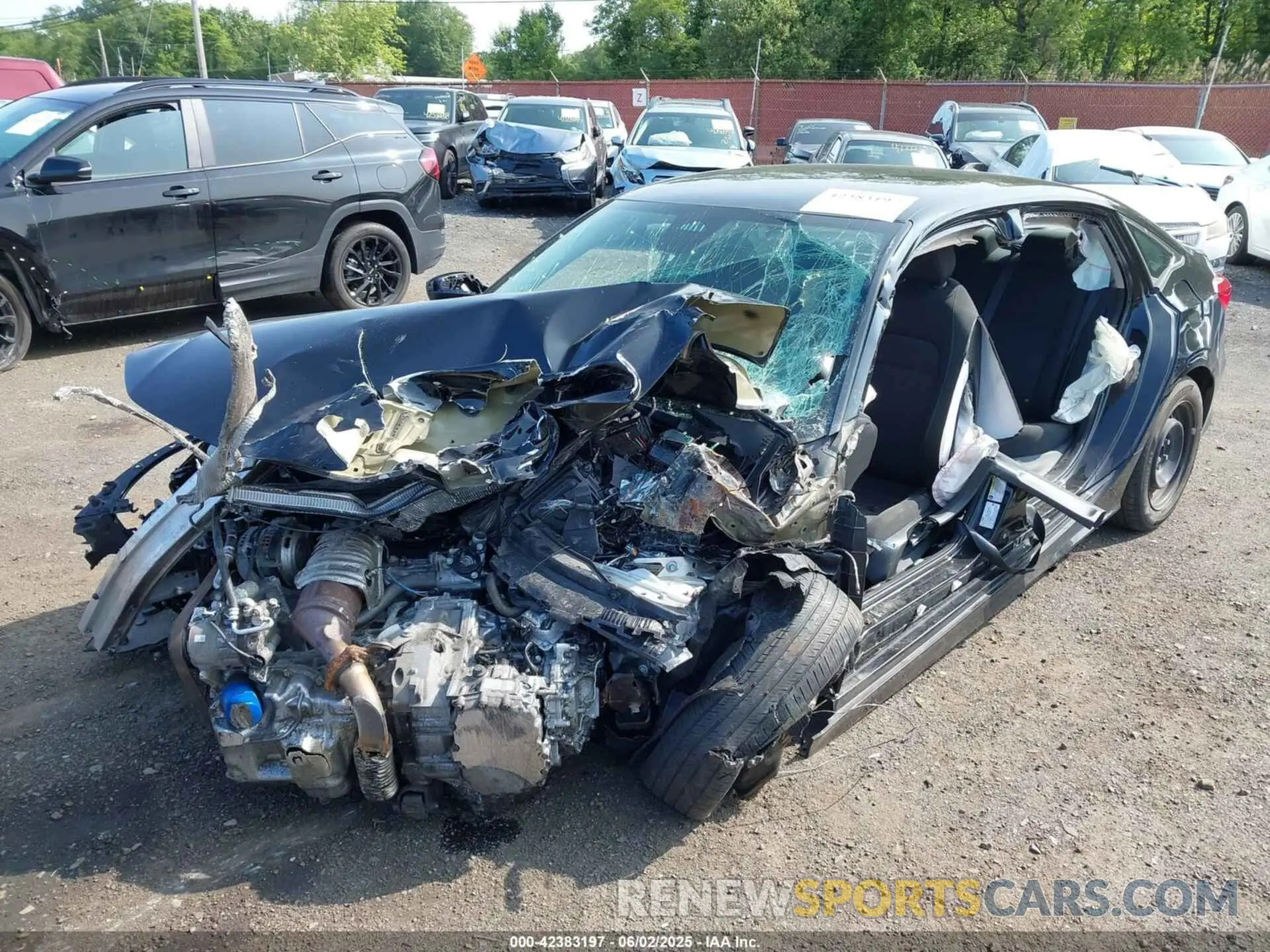 6 Photograph of a damaged car 2HGFE2F21NH573459 HONDA CIVIC 2022