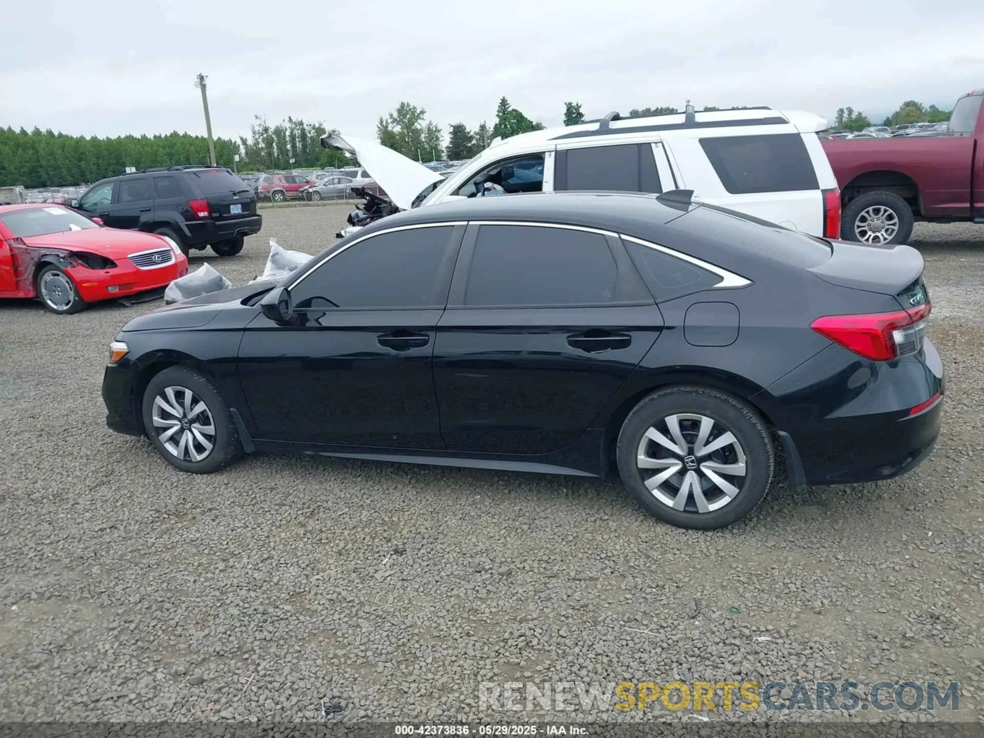 15 Photograph of a damaged car 2HGFE2F21NH597860 HONDA CIVIC 2022