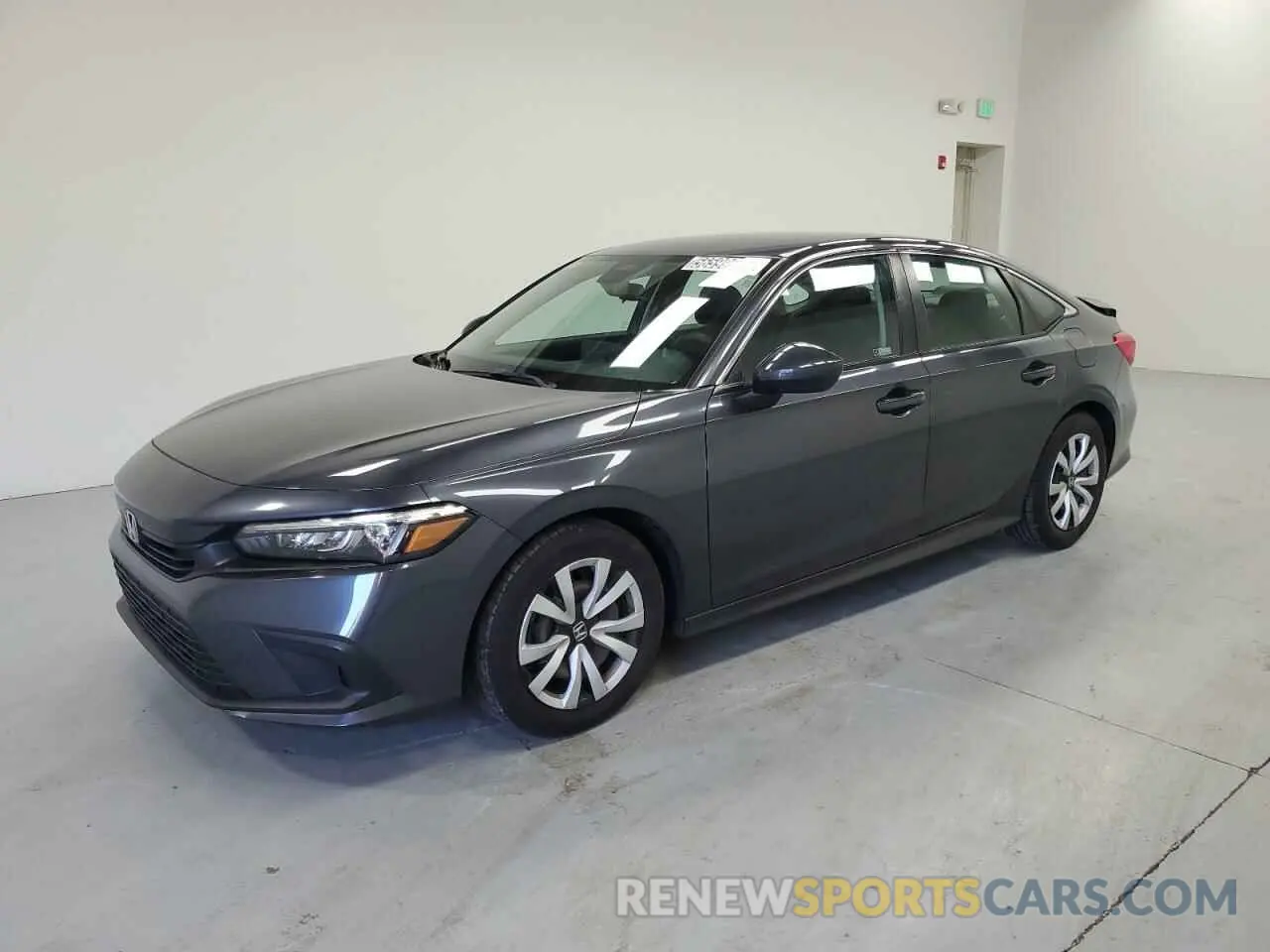 1 Photograph of a damaged car 2HGFE2F22NH516624 HONDA CIVIC 2022