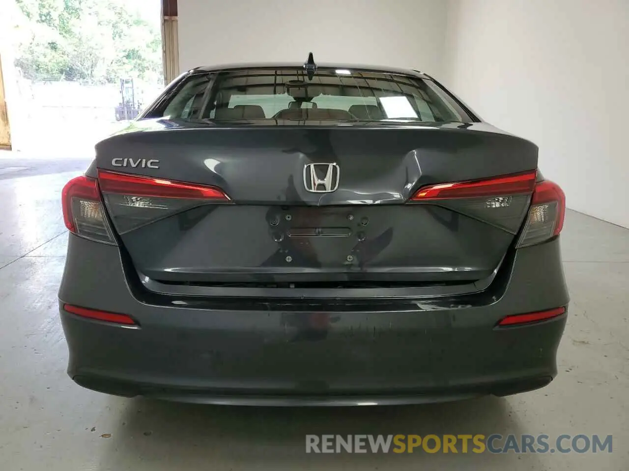 6 Photograph of a damaged car 2HGFE2F22NH516624 HONDA CIVIC 2022