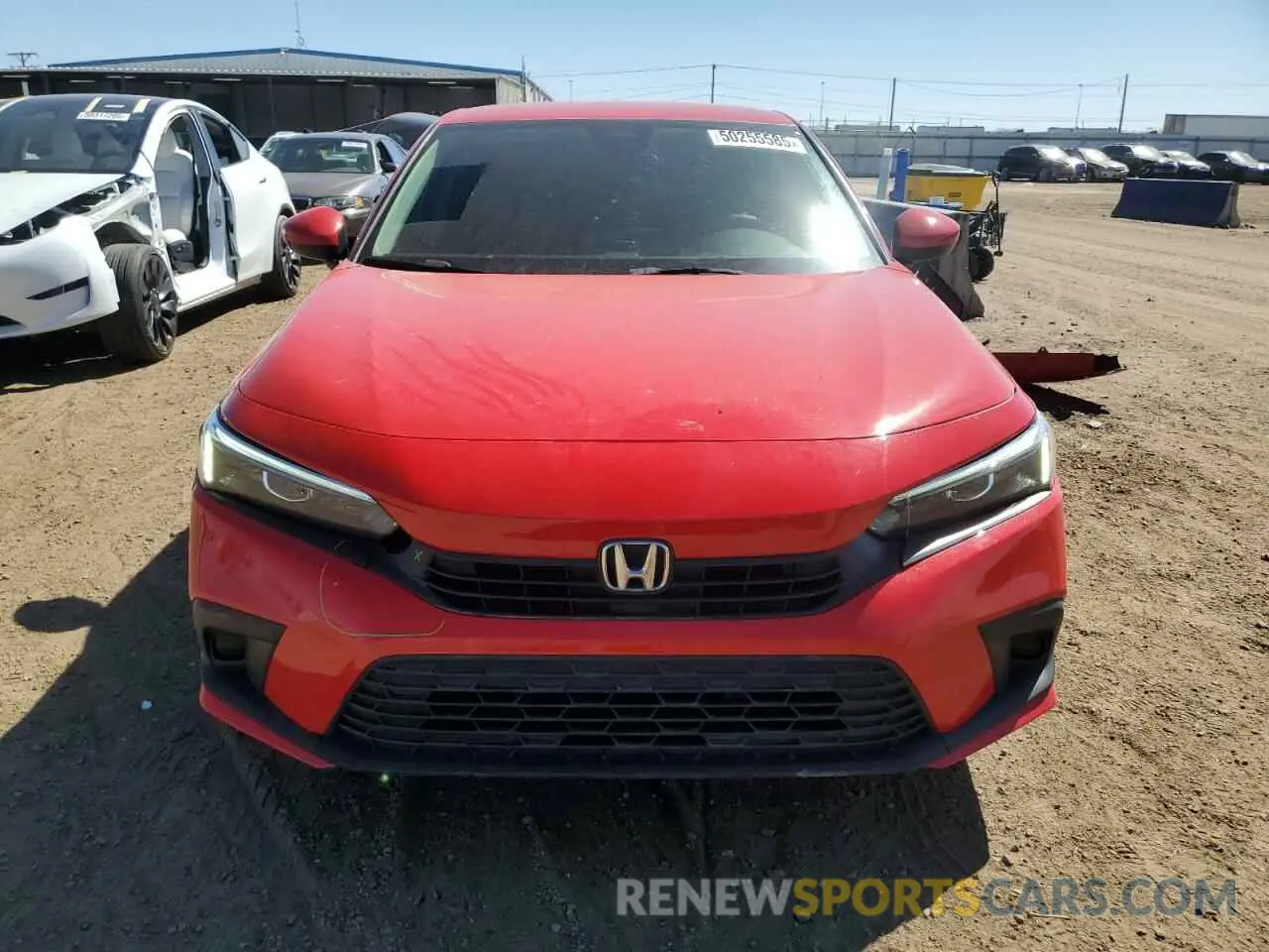 5 Photograph of a damaged car 2HGFE2F22NH520110 HONDA CIVIC 2022