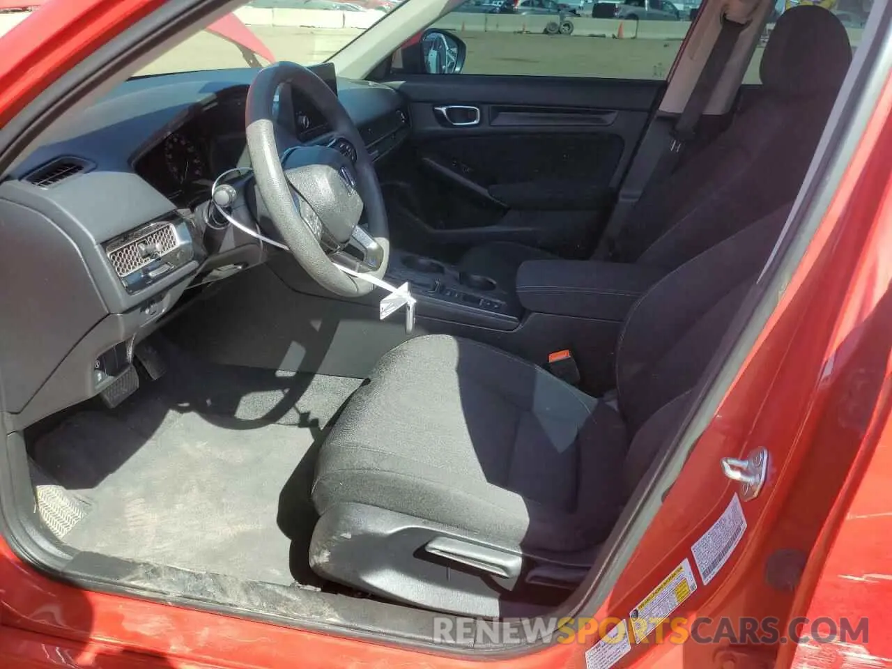 7 Photograph of a damaged car 2HGFE2F22NH520110 HONDA CIVIC 2022