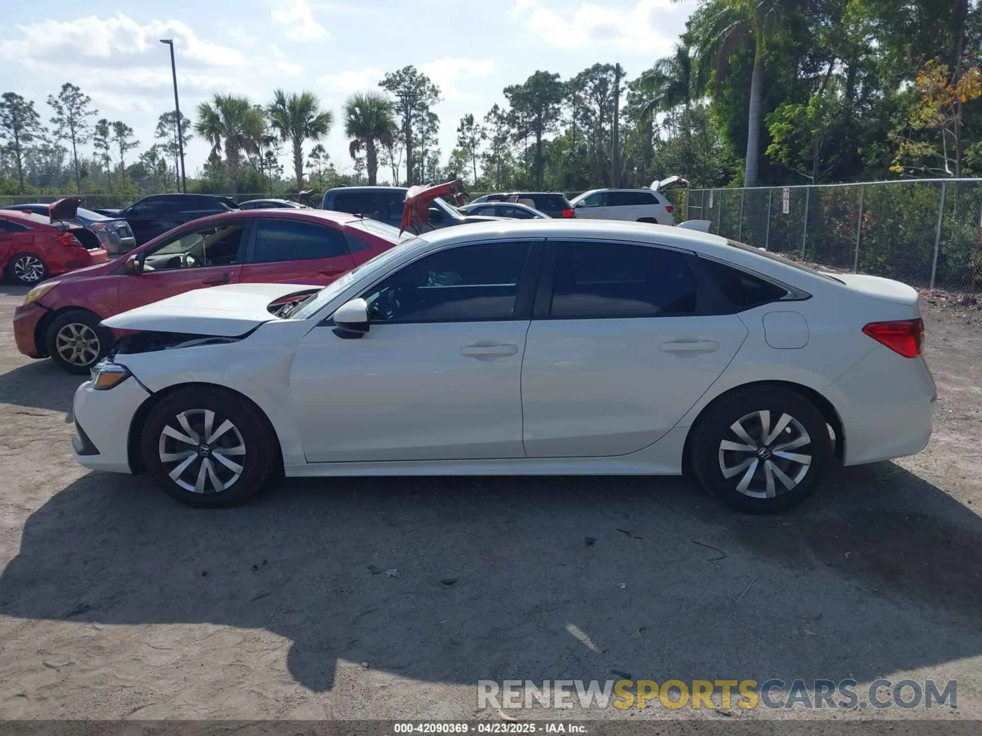 14 Photograph of a damaged car 2HGFE2F22NH520236 HONDA CIVIC 2022