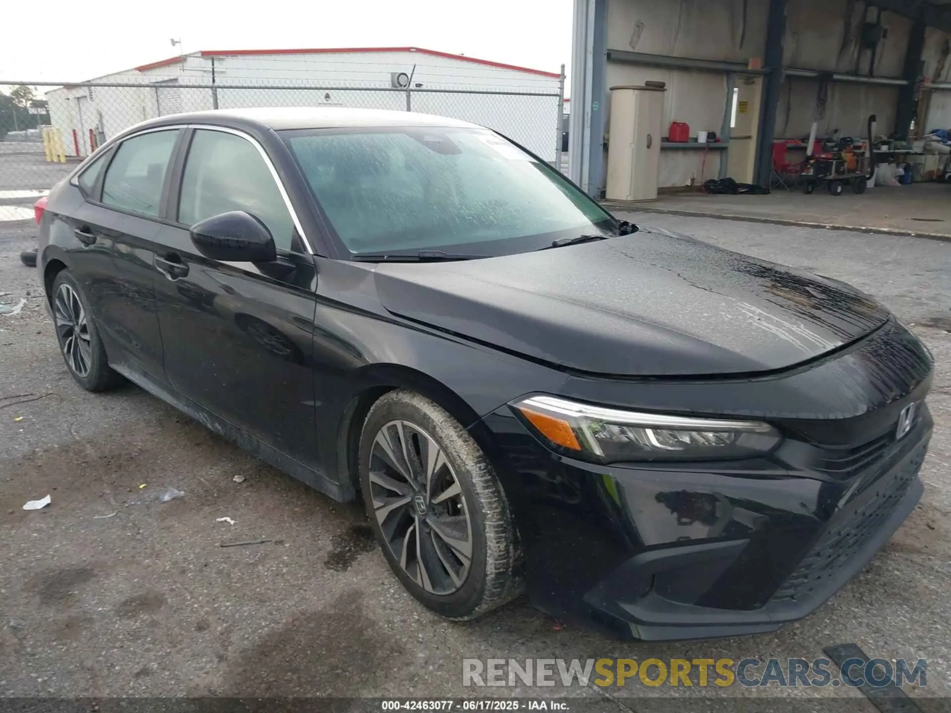 1 Photograph of a damaged car 2HGFE2F22NH526358 HONDA CIVIC 2022