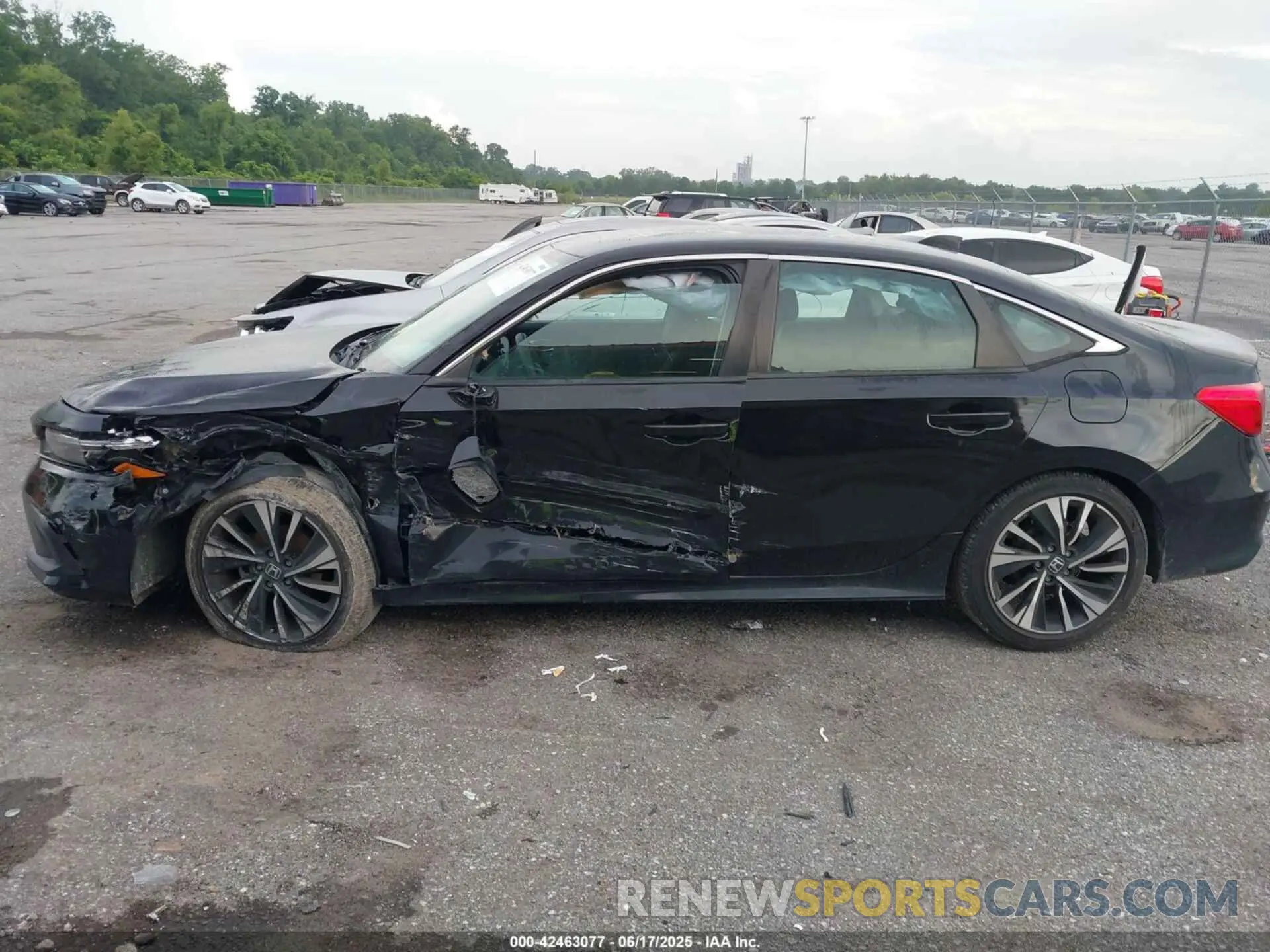 14 Photograph of a damaged car 2HGFE2F22NH526358 HONDA CIVIC 2022