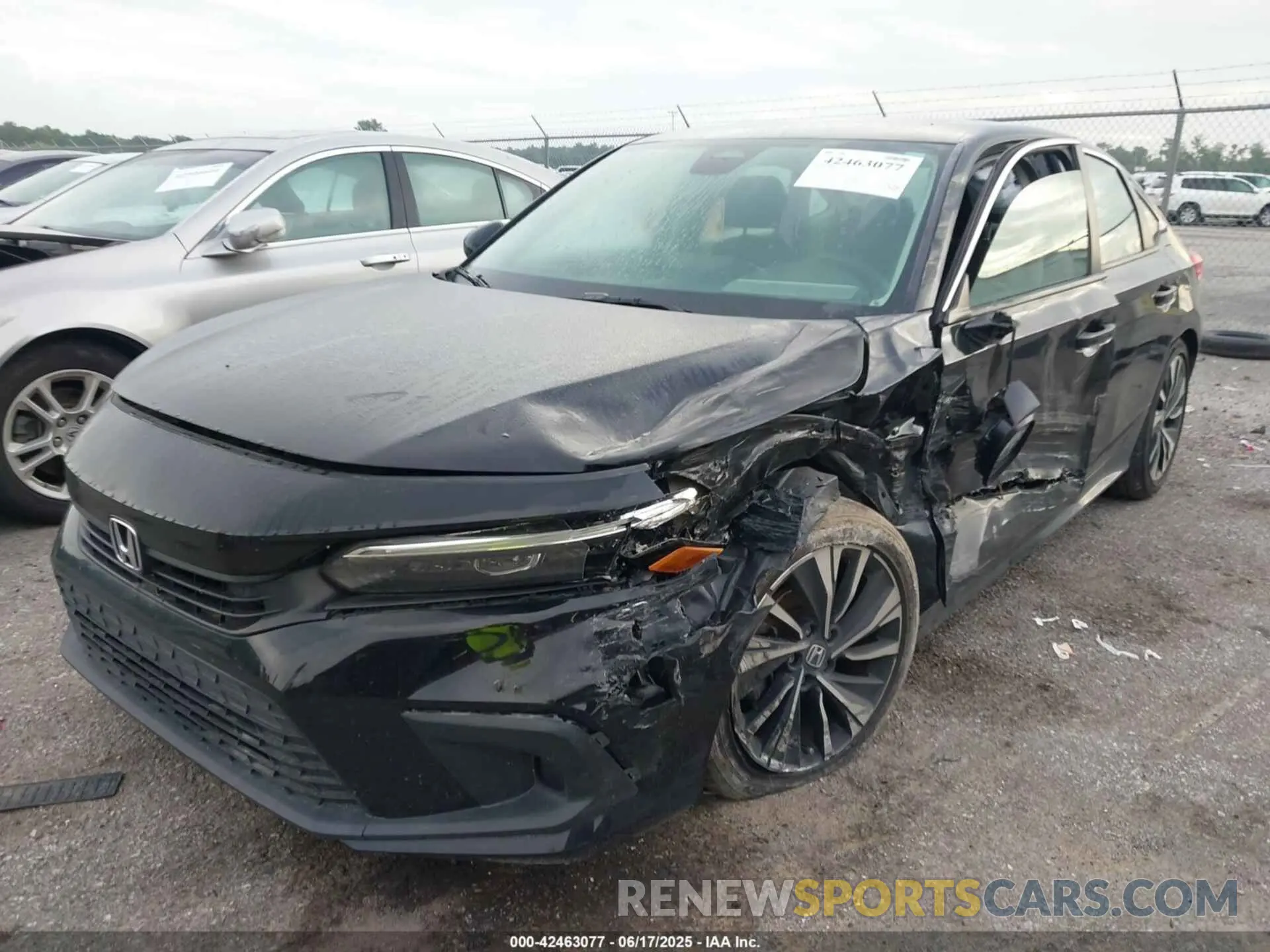 2 Photograph of a damaged car 2HGFE2F22NH526358 HONDA CIVIC 2022