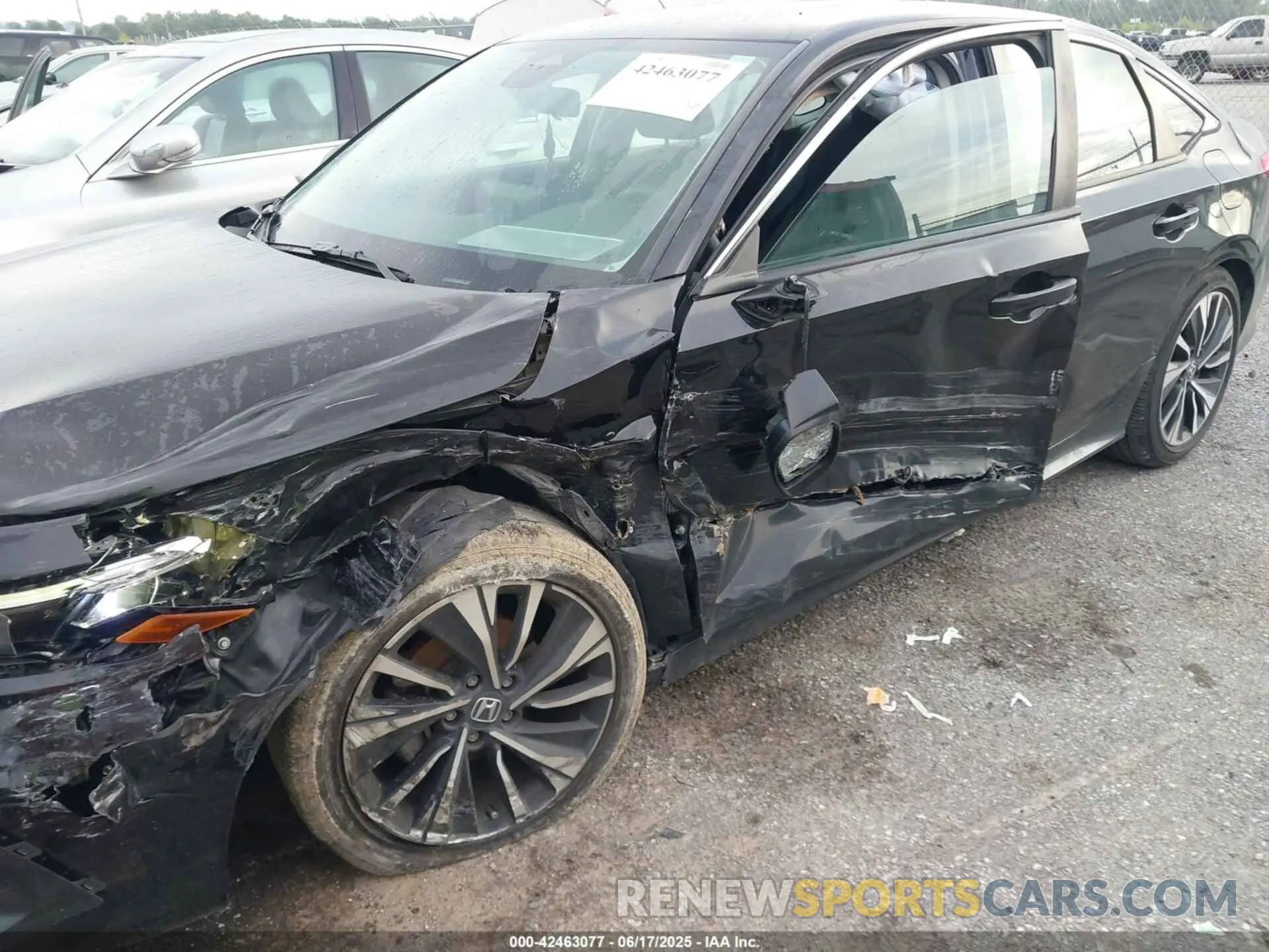 6 Photograph of a damaged car 2HGFE2F22NH526358 HONDA CIVIC 2022