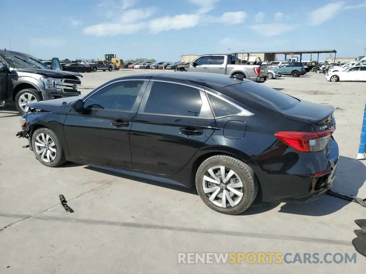 2 Photograph of a damaged car 2HGFE2F22NH528577 HONDA CIVIC 2022