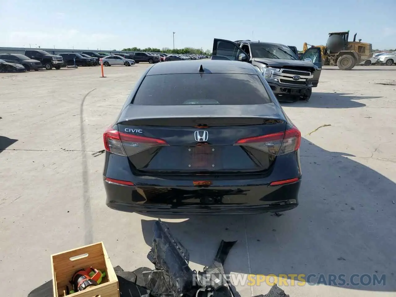6 Photograph of a damaged car 2HGFE2F22NH528577 HONDA CIVIC 2022