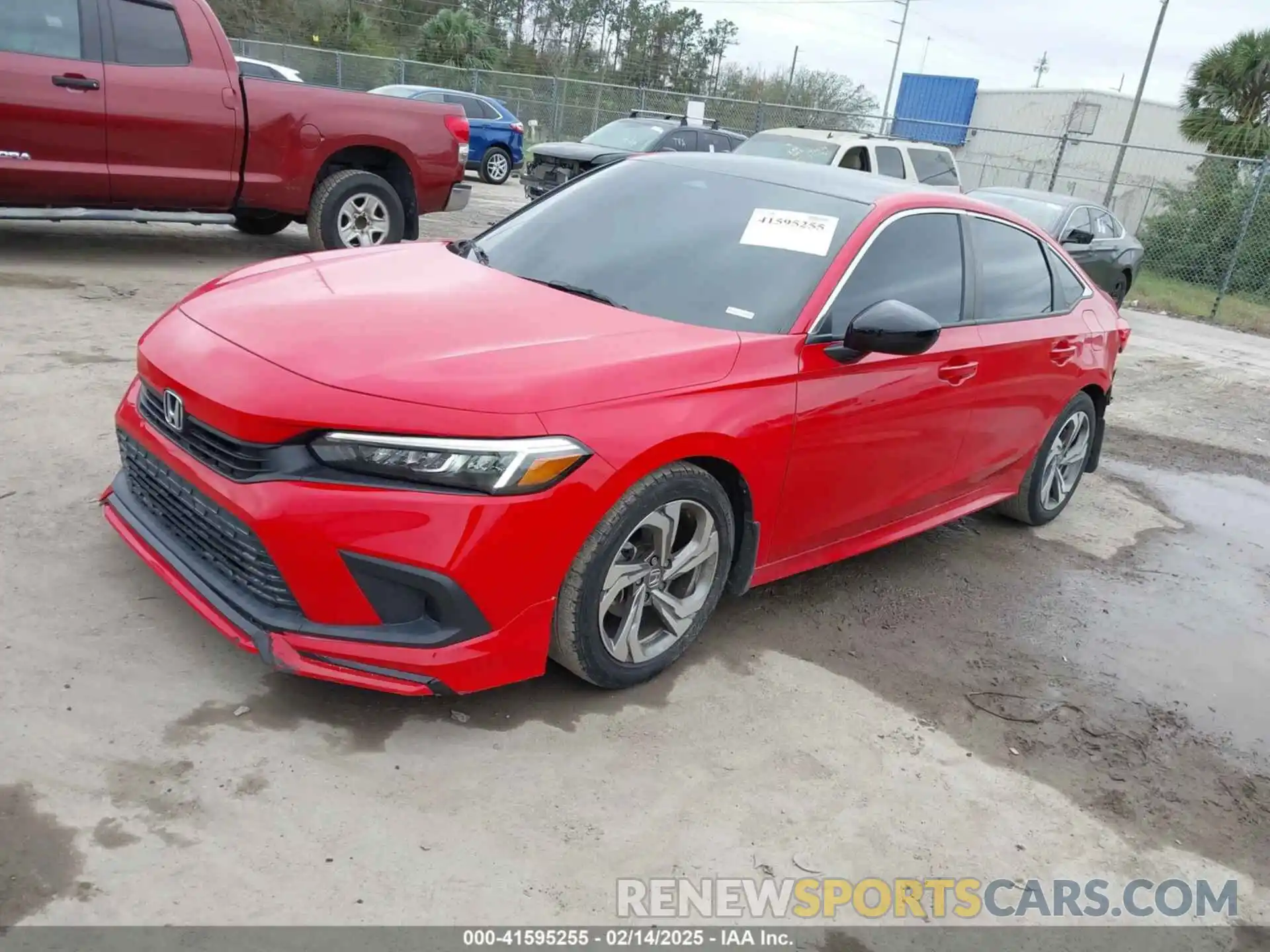 2 Photograph of a damaged car 2HGFE2F22NH542382 HONDA CIVIC 2022