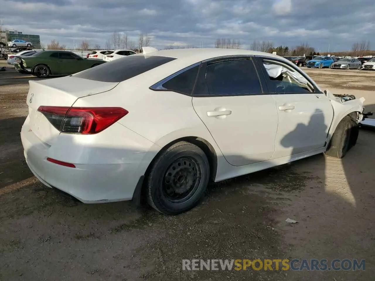 3 Photograph of a damaged car 2HGFE2F23NH115311 HONDA CIVIC 2022