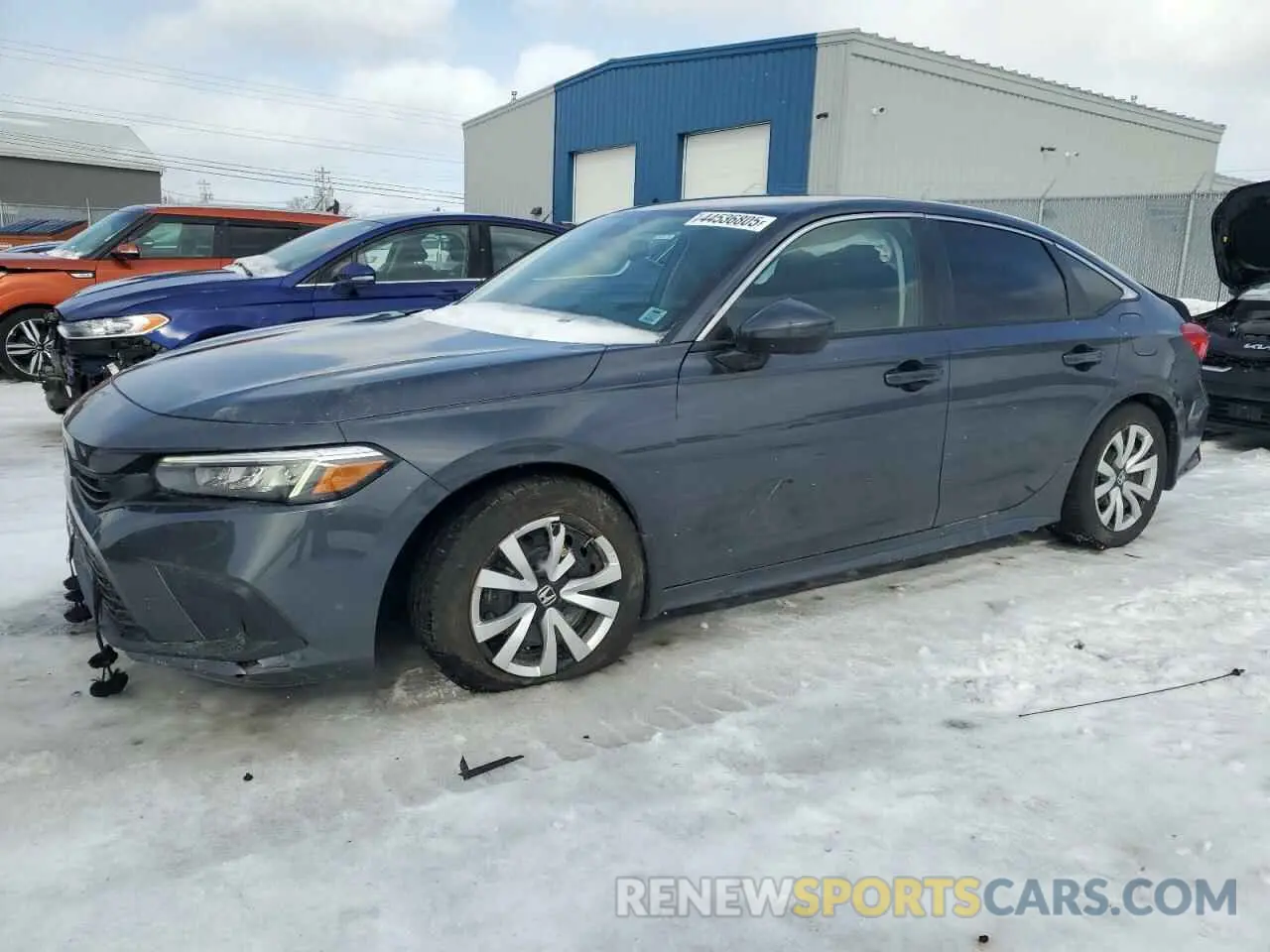 1 Photograph of a damaged car 2HGFE2F23NH128432 HONDA CIVIC 2022
