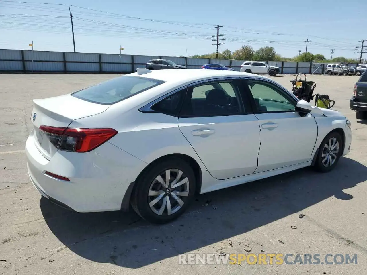 3 Photograph of a damaged car 2HGFE2F23NH505356 HONDA CIVIC 2022