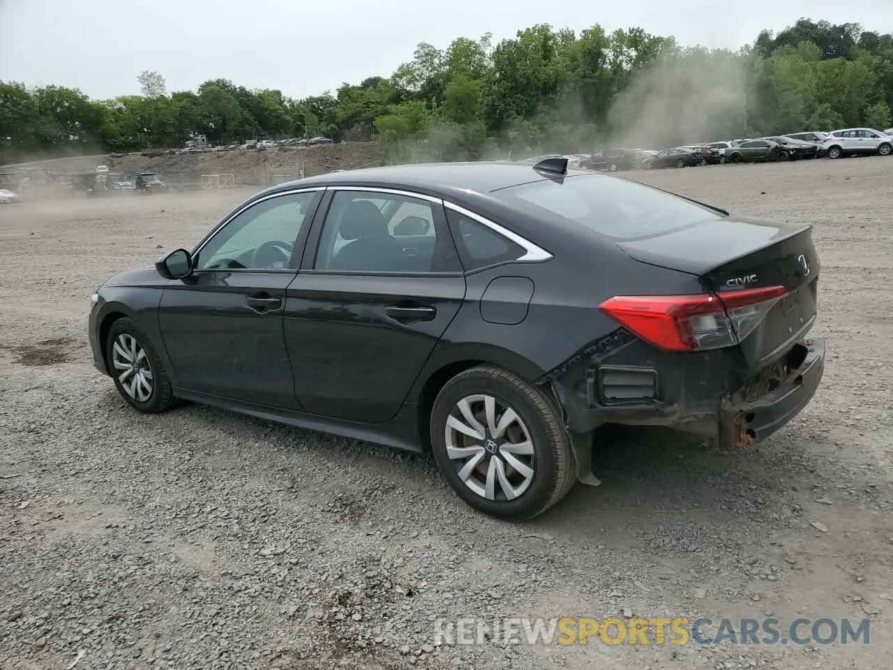 2 Photograph of a damaged car 2HGFE2F23NH507964 HONDA CIVIC 2022