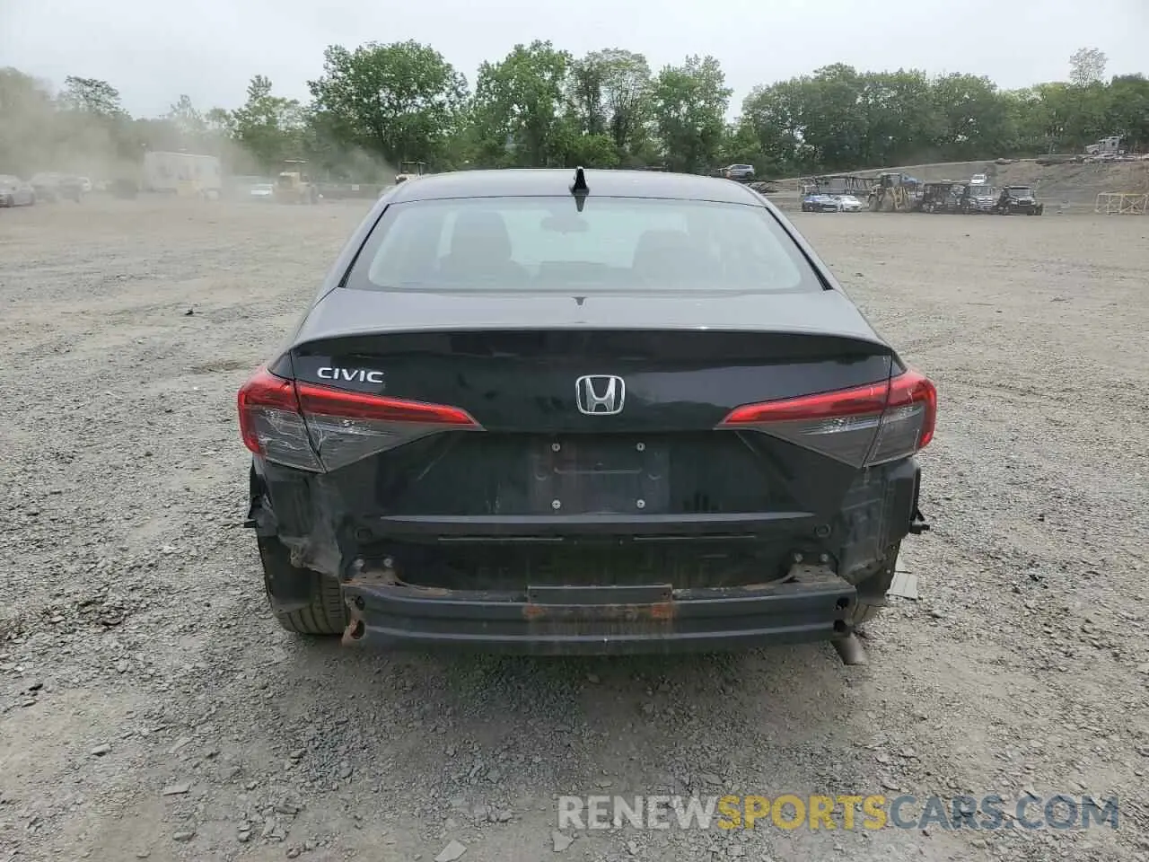 6 Photograph of a damaged car 2HGFE2F23NH507964 HONDA CIVIC 2022