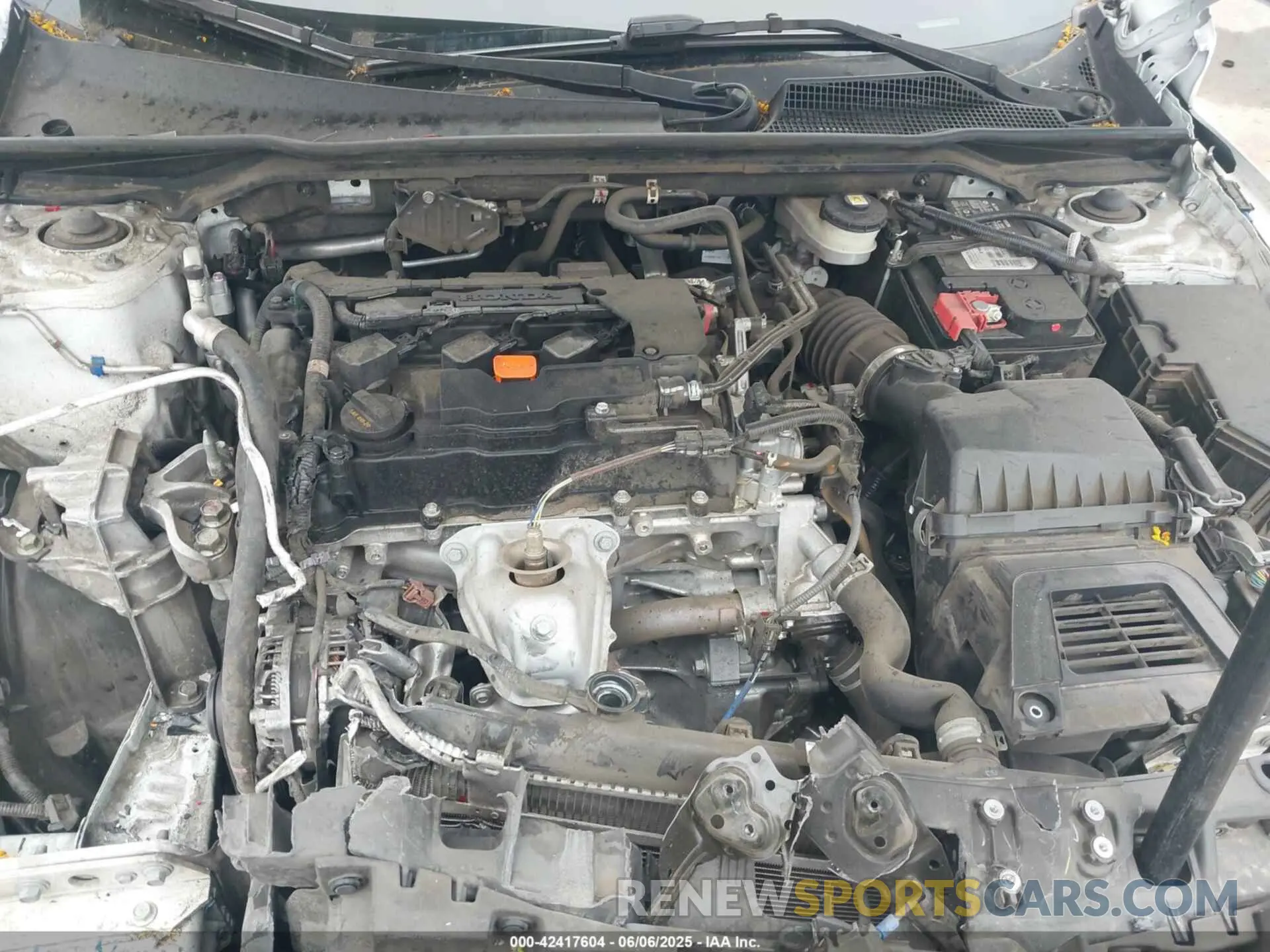 10 Photograph of a damaged car 2HGFE2F23NH522576 HONDA CIVIC 2022