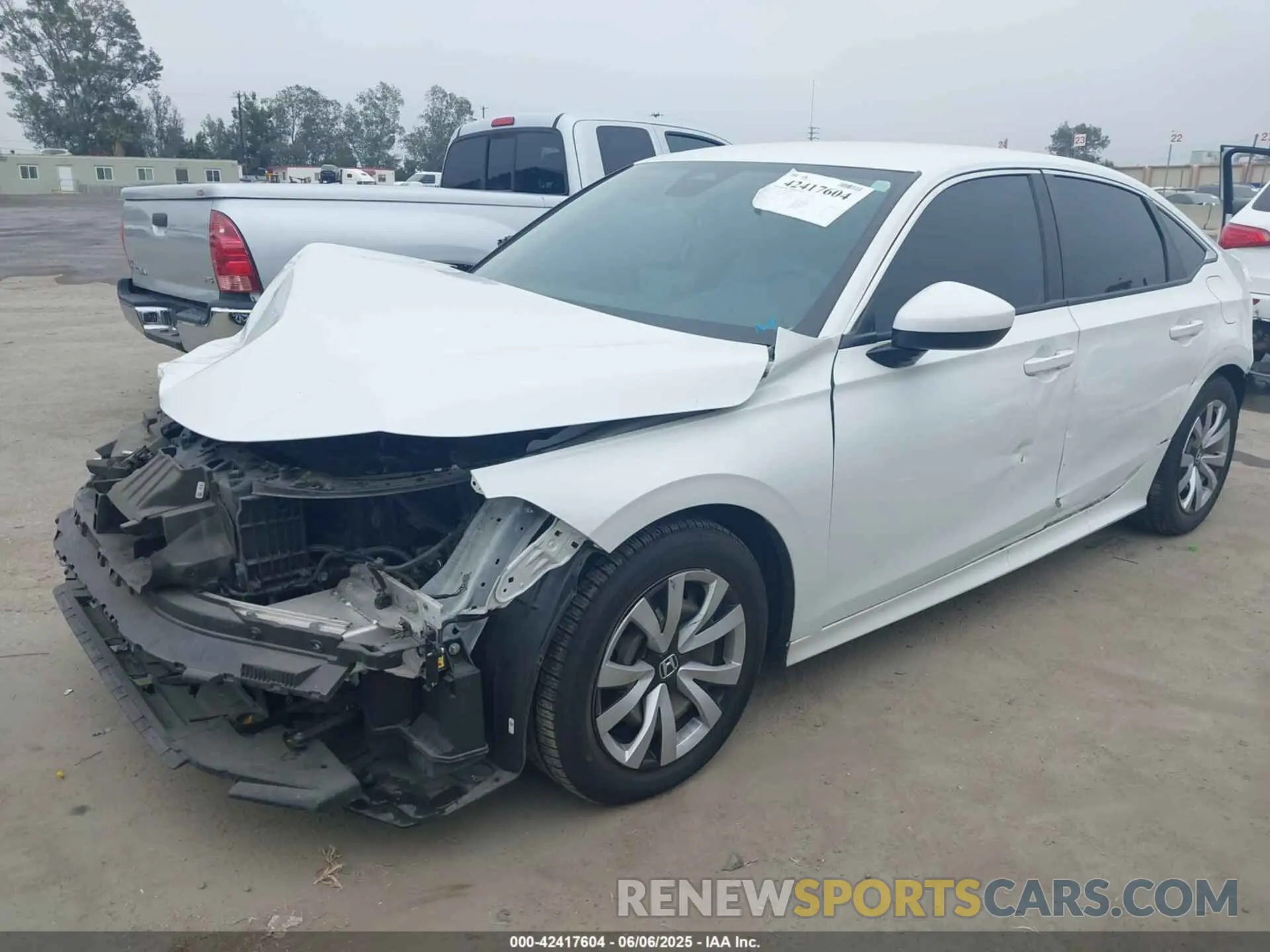 2 Photograph of a damaged car 2HGFE2F23NH522576 HONDA CIVIC 2022