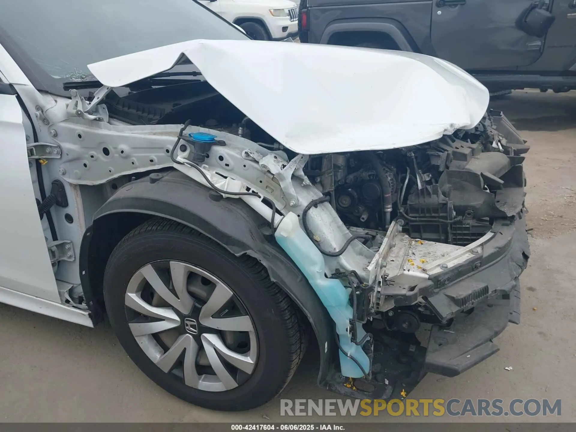 6 Photograph of a damaged car 2HGFE2F23NH522576 HONDA CIVIC 2022