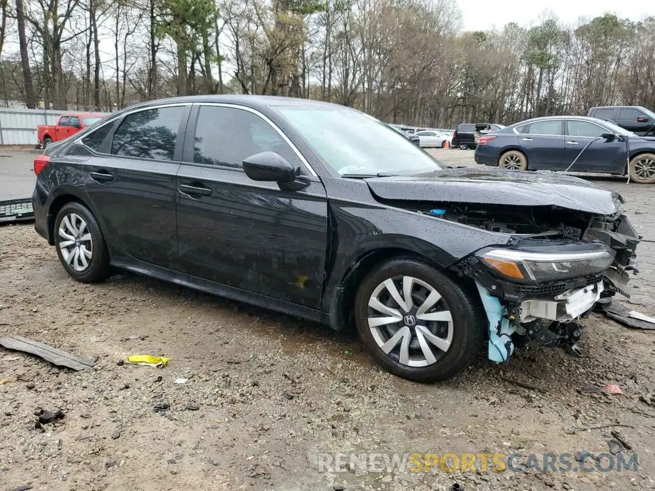 4 Photograph of a damaged car 2HGFE2F23NH531522 HONDA CIVIC 2022