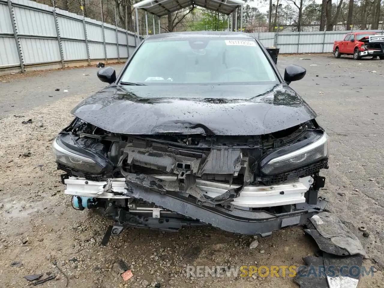 5 Photograph of a damaged car 2HGFE2F23NH531522 HONDA CIVIC 2022