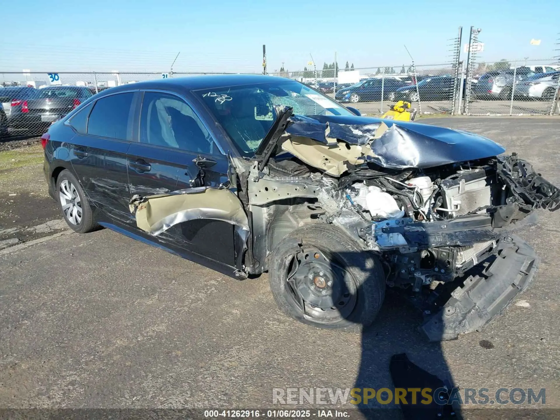 1 Photograph of a damaged car 2HGFE2F23NH543461 HONDA CIVIC 2022
