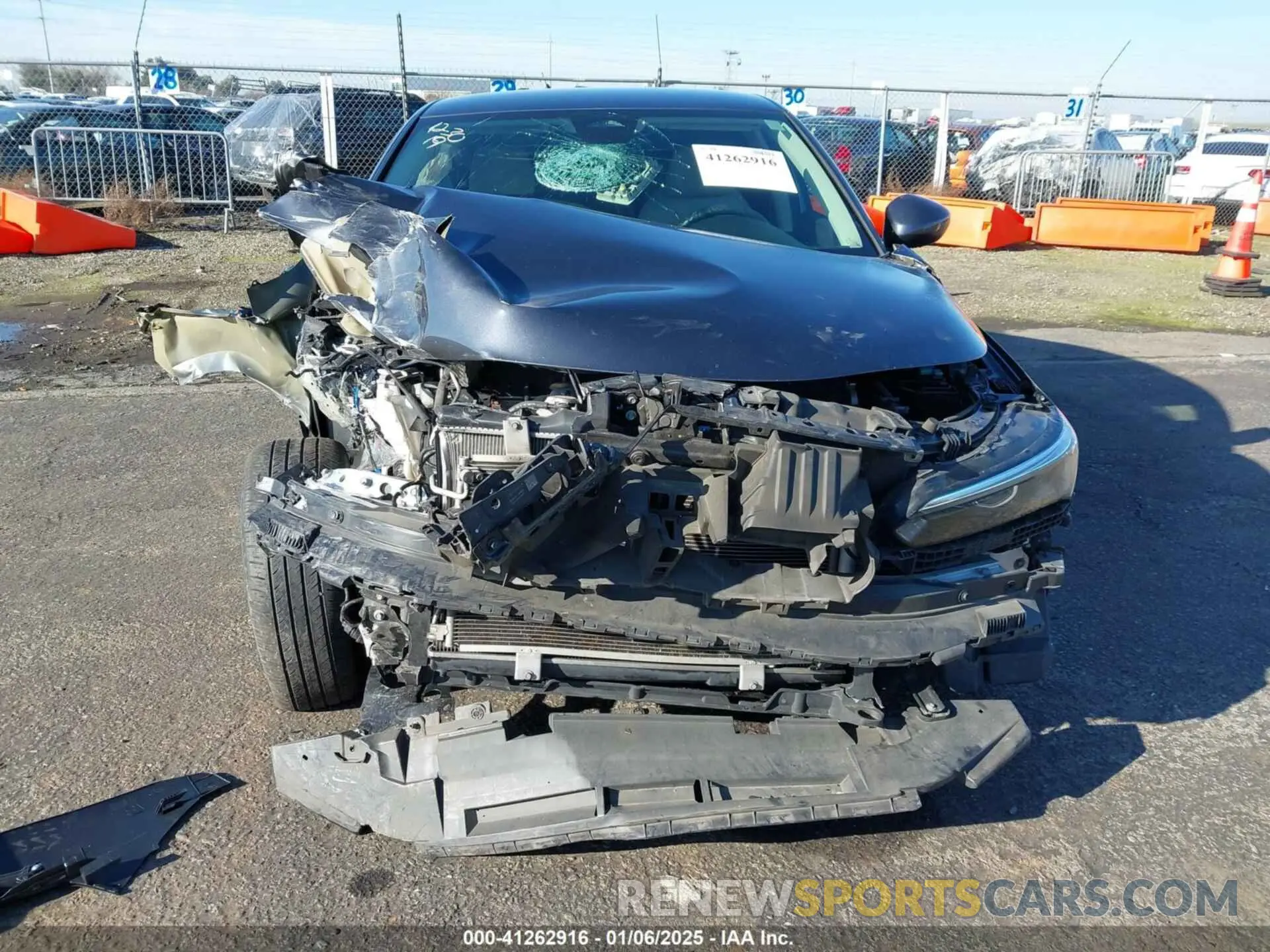 6 Photograph of a damaged car 2HGFE2F23NH543461 HONDA CIVIC 2022